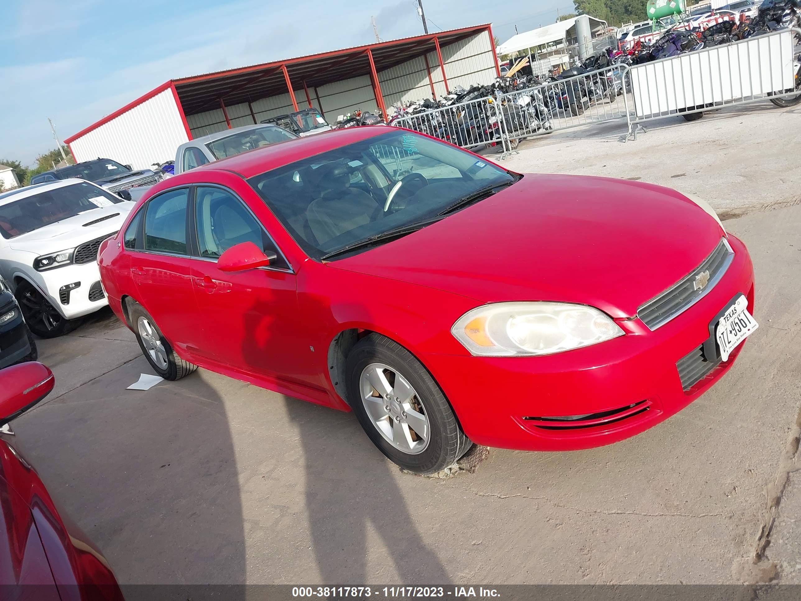 chevrolet impala 2009 2g1wt57k791297977