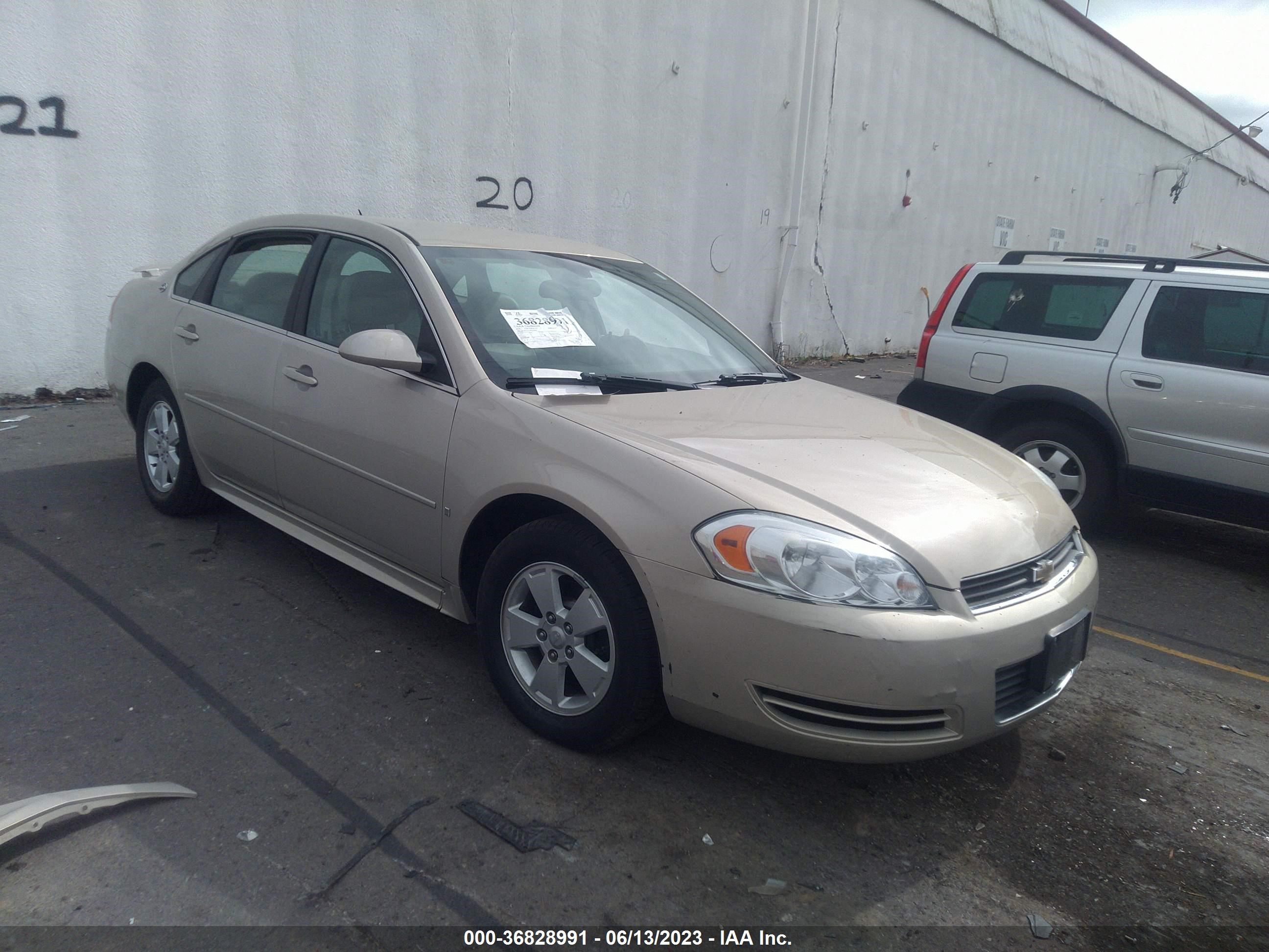 chevrolet impala 2009 2g1wt57k891135906