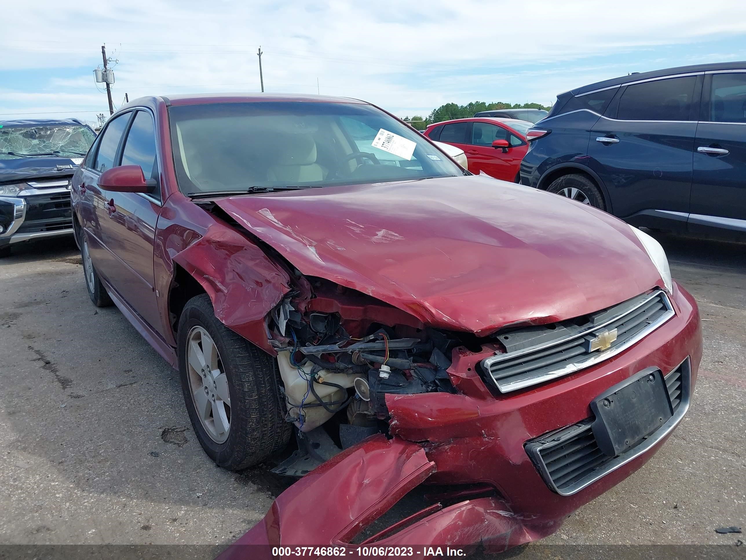 chevrolet impala 2009 2g1wt57k891217277