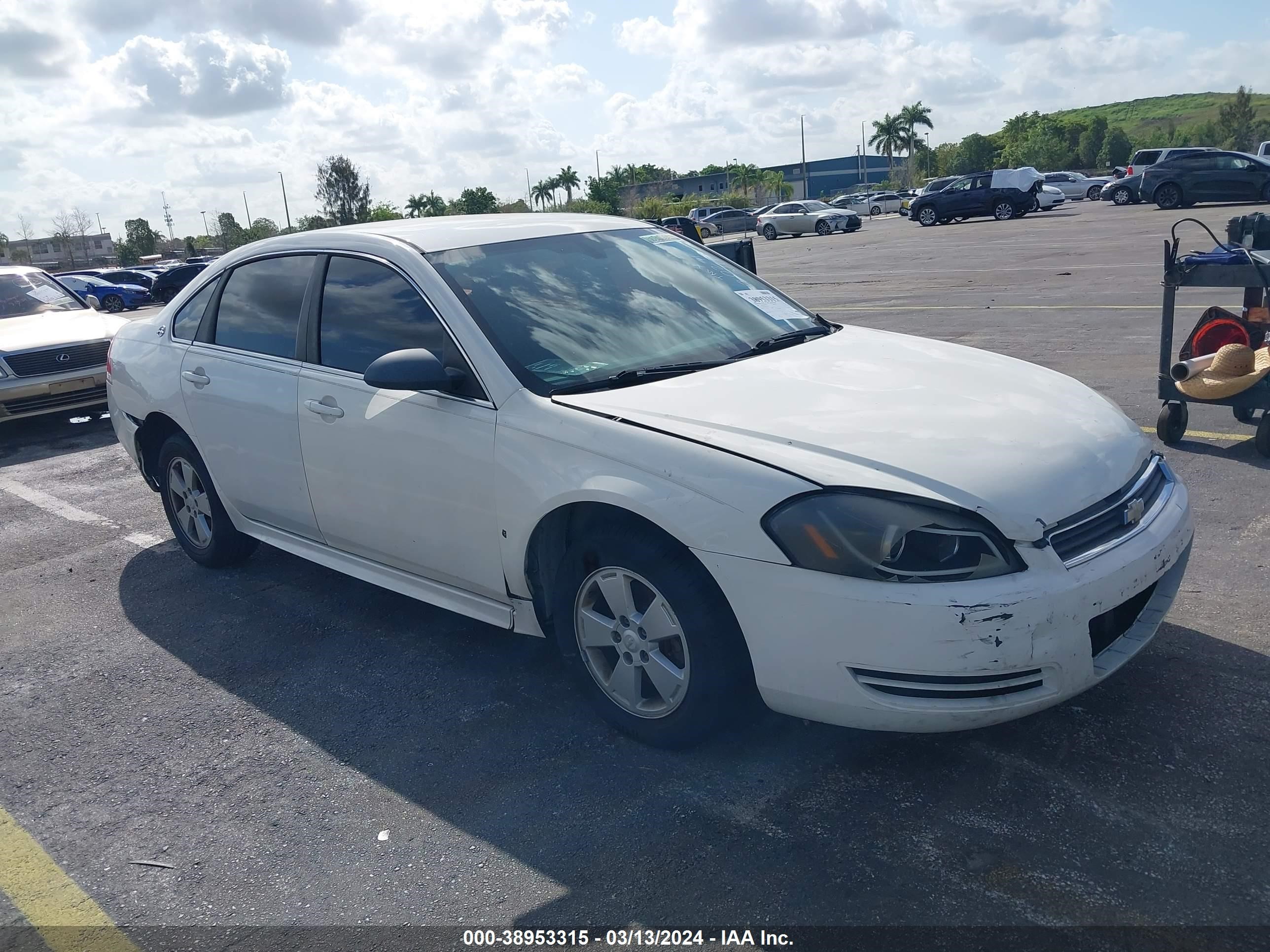 chevrolet impala 2009 2g1wt57kx91130271