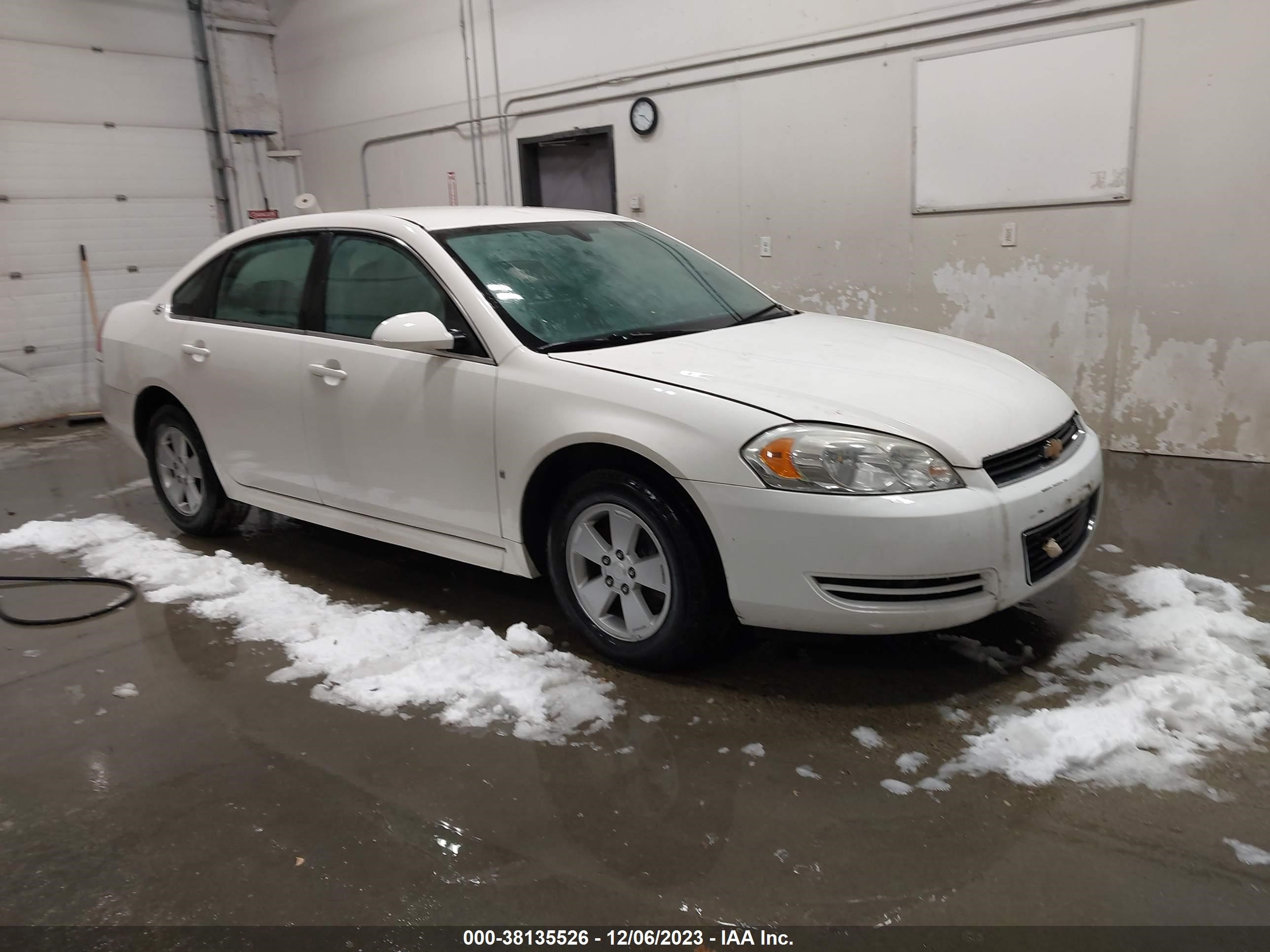 chevrolet impala 2009 2g1wt57n191315139