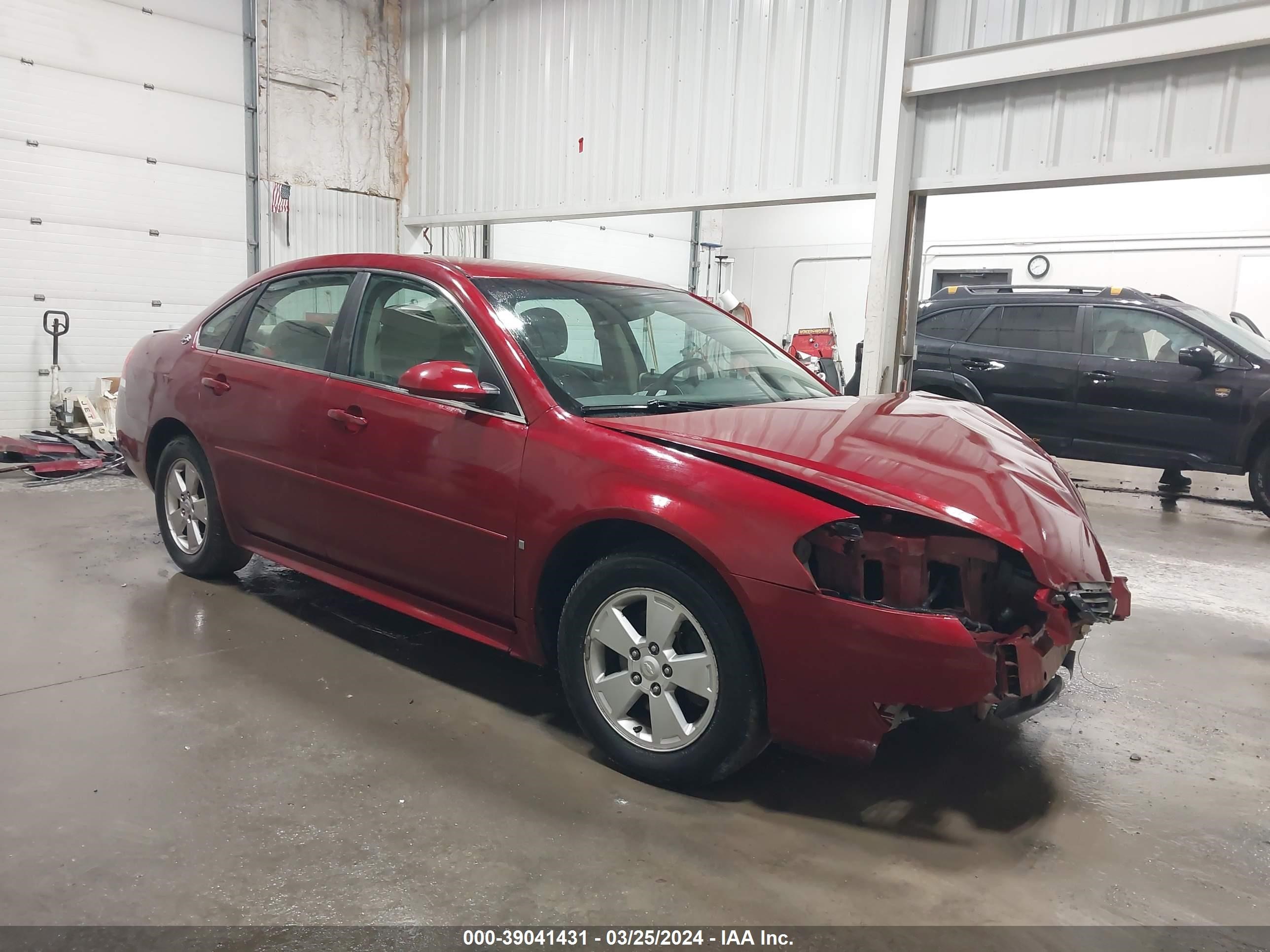 chevrolet impala 2009 2g1wt57n491103366