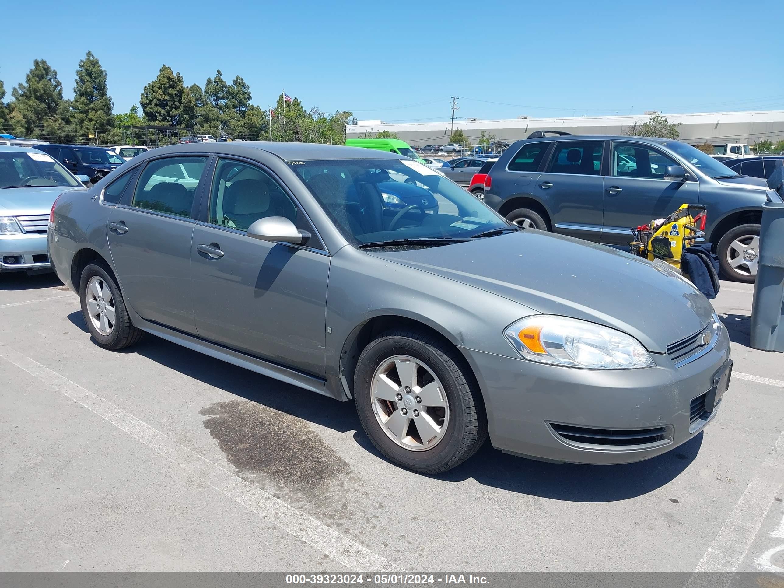 chevrolet impala 2009 2g1wt57n491242428