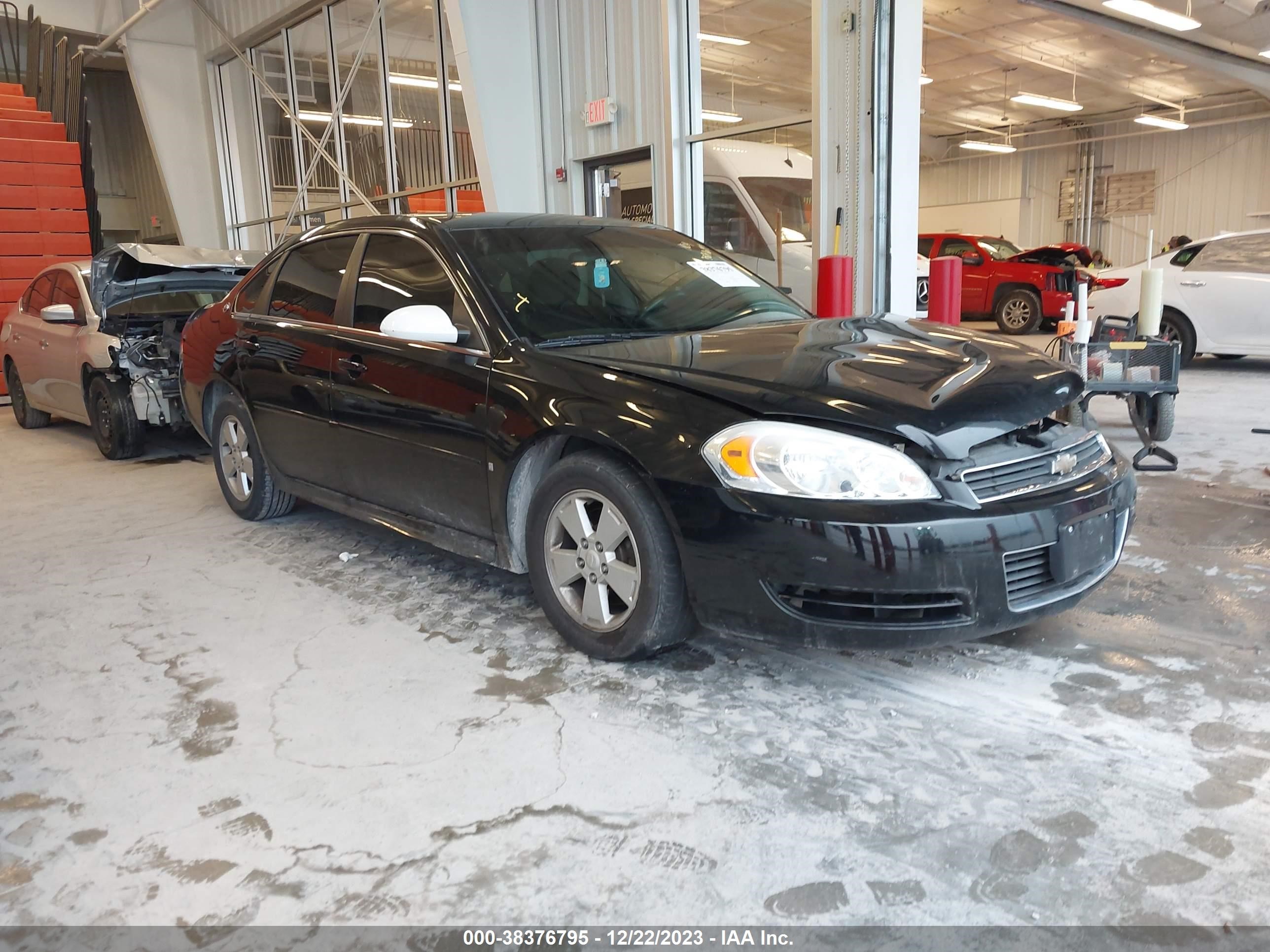 chevrolet impala 2009 2g1wt57n791302525