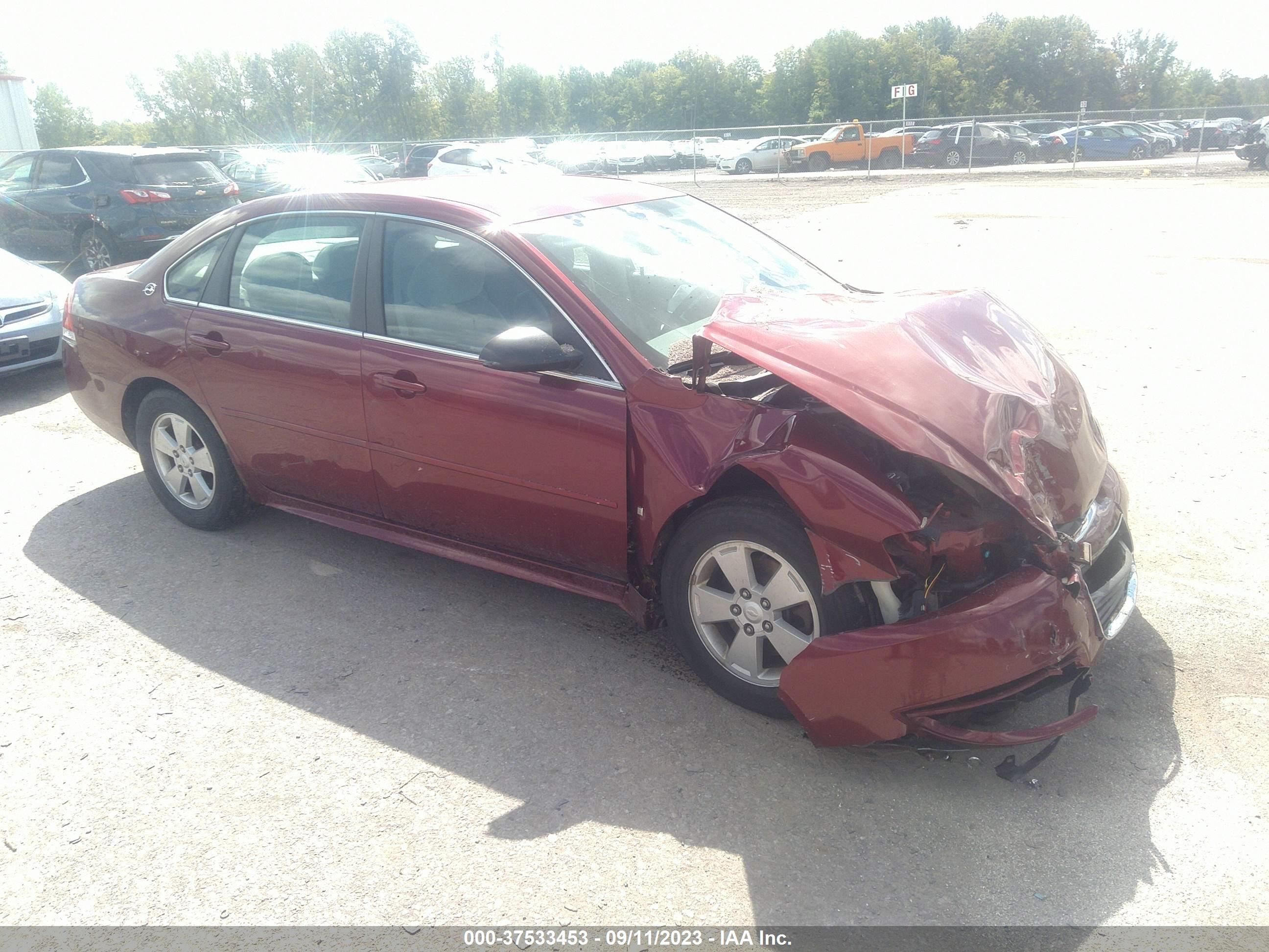 chevrolet impala 2009 2g1wt57n791327165