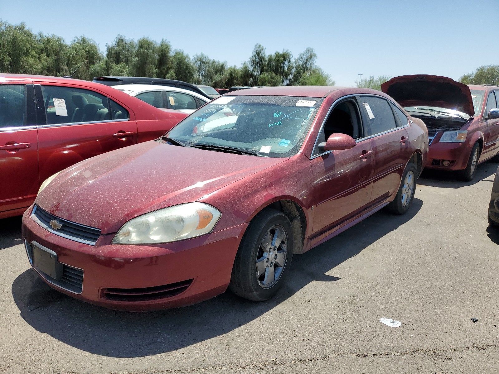 chevrolet impala v6 2009 2g1wt57n891310682