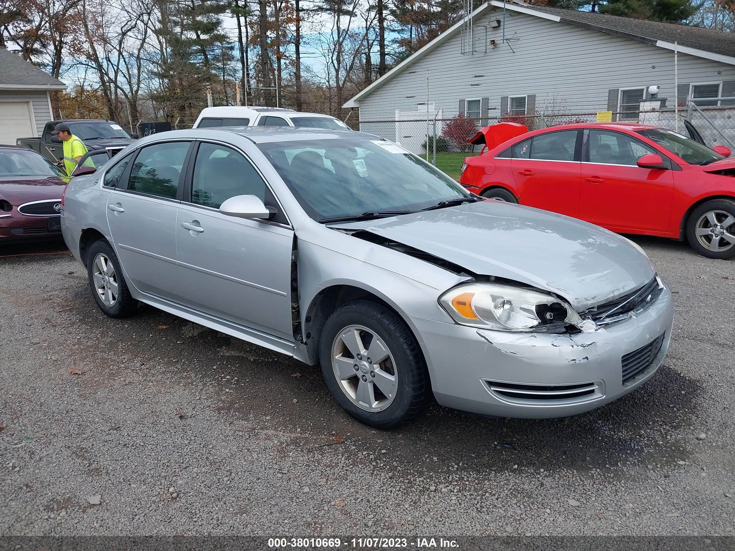 chevrolet impala 2009 2g1wt57n991313199