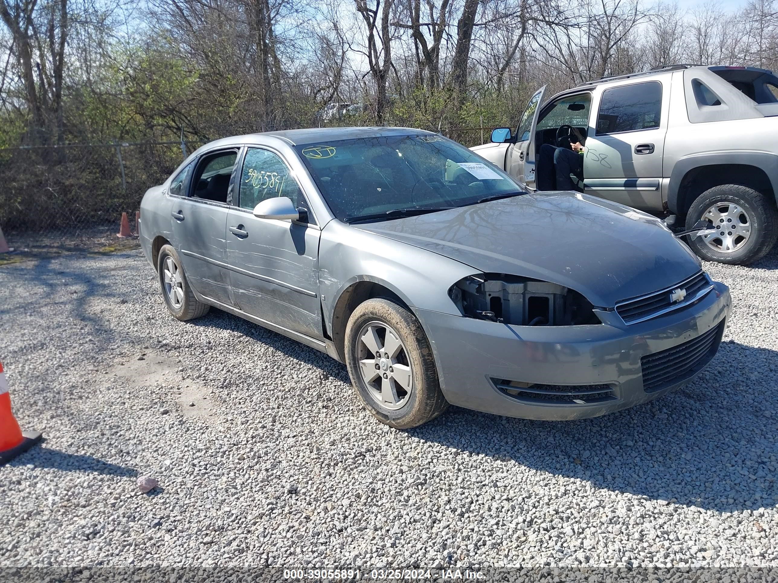 chevrolet impala 2007 2g1wt58k179122069