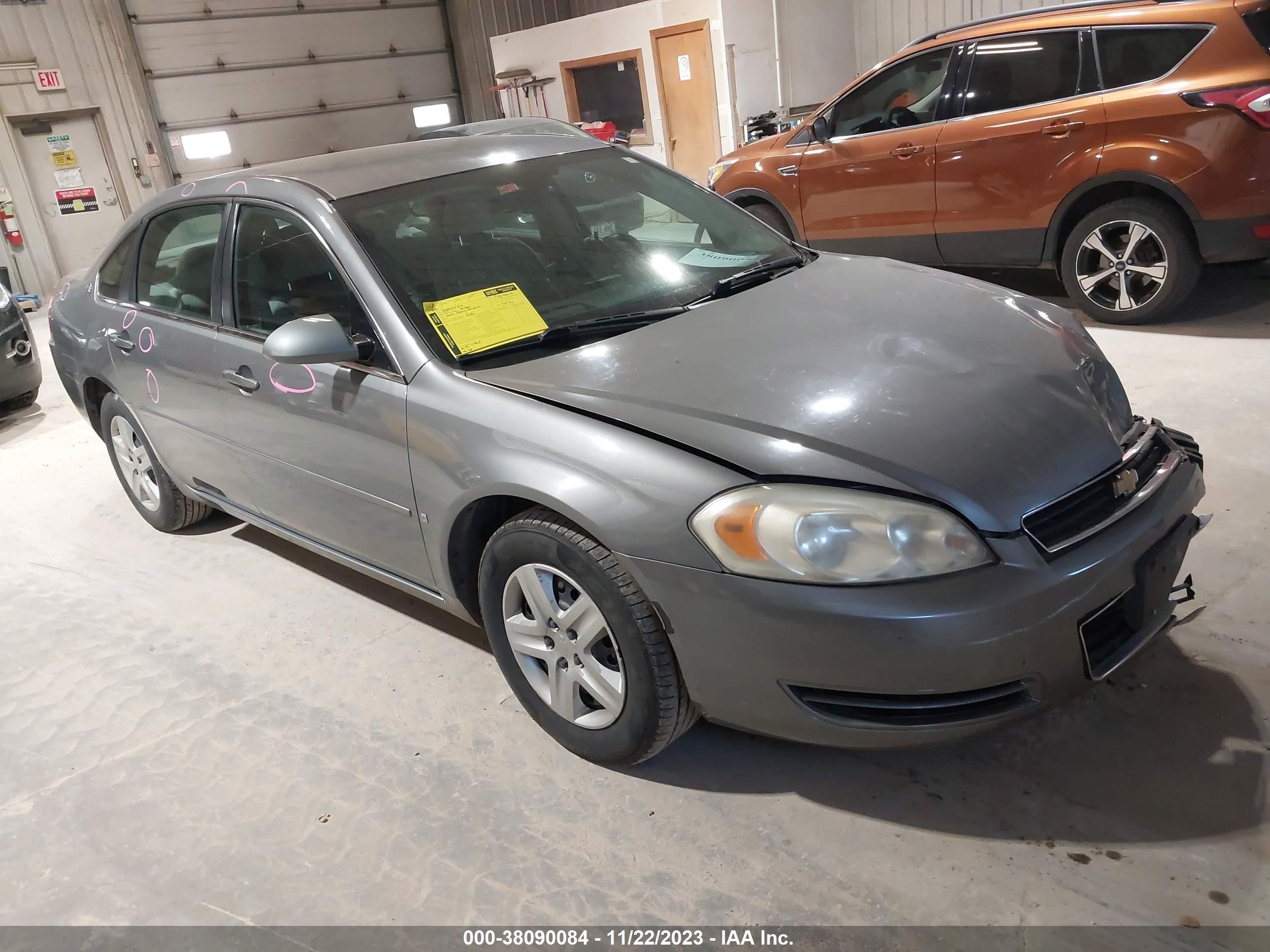 chevrolet impala 2006 2g1wt58k269142944