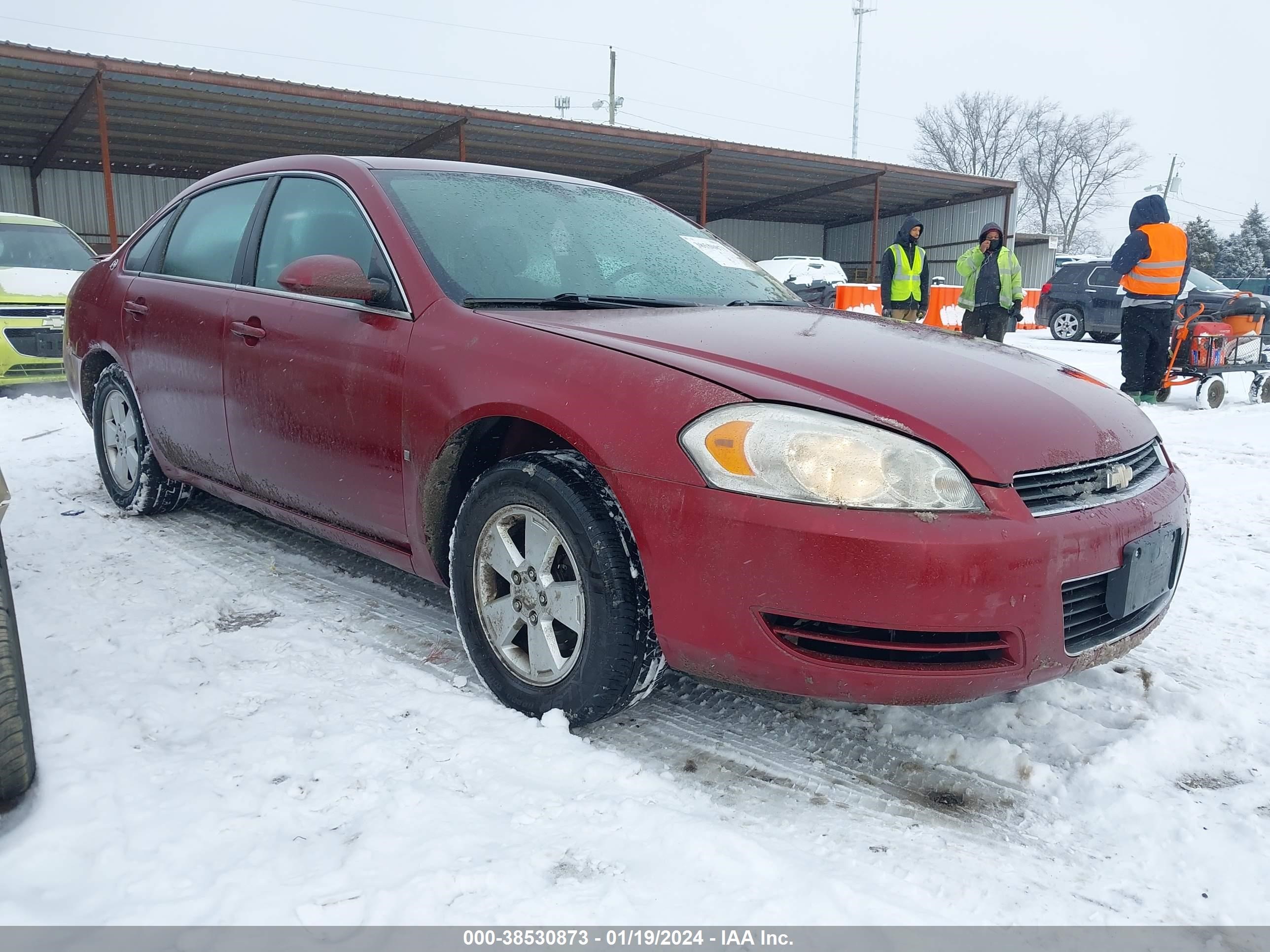 chevrolet impala 2008 2g1wt58k281348914