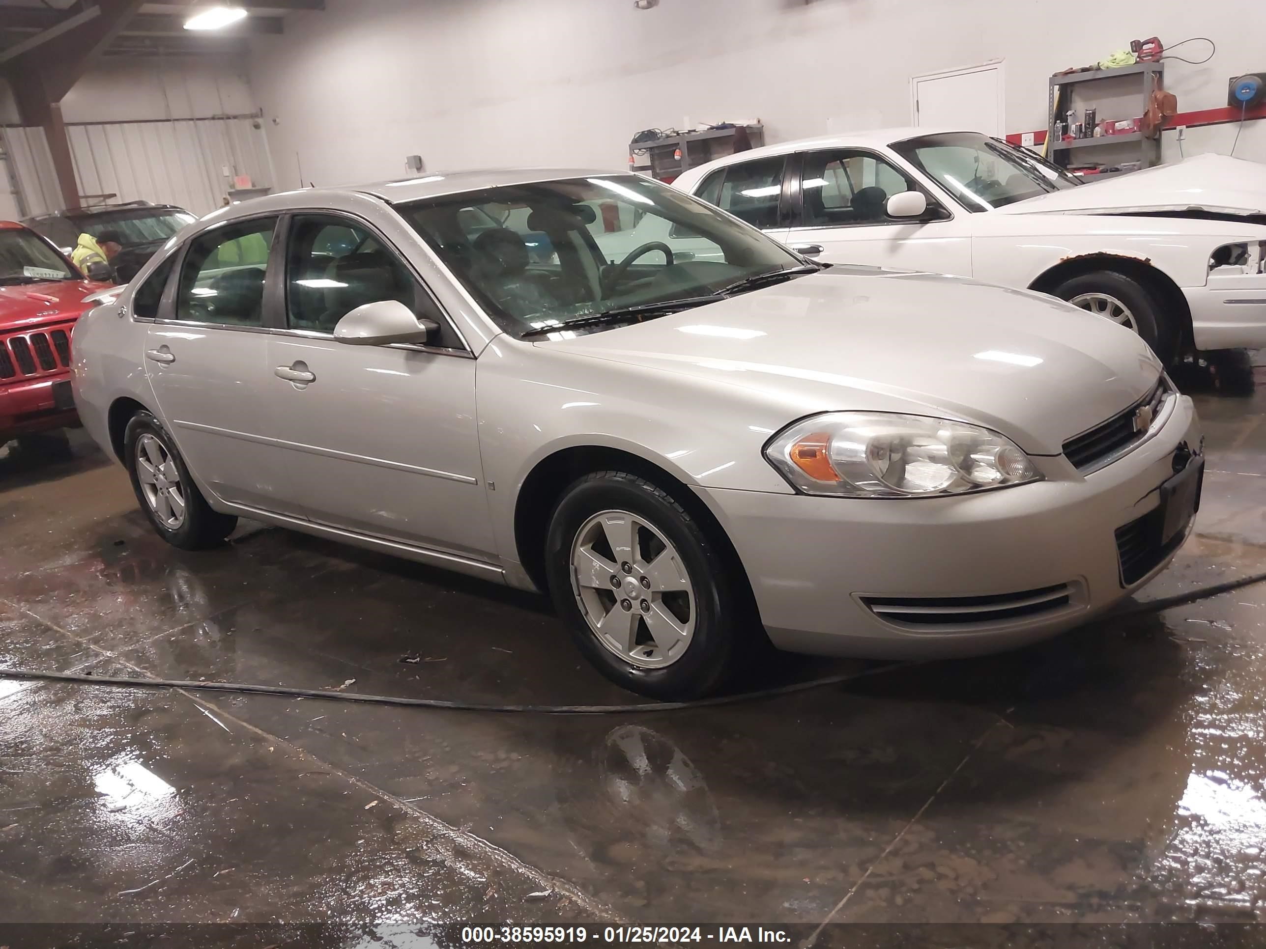 chevrolet impala 2008 2g1wt58k281356401