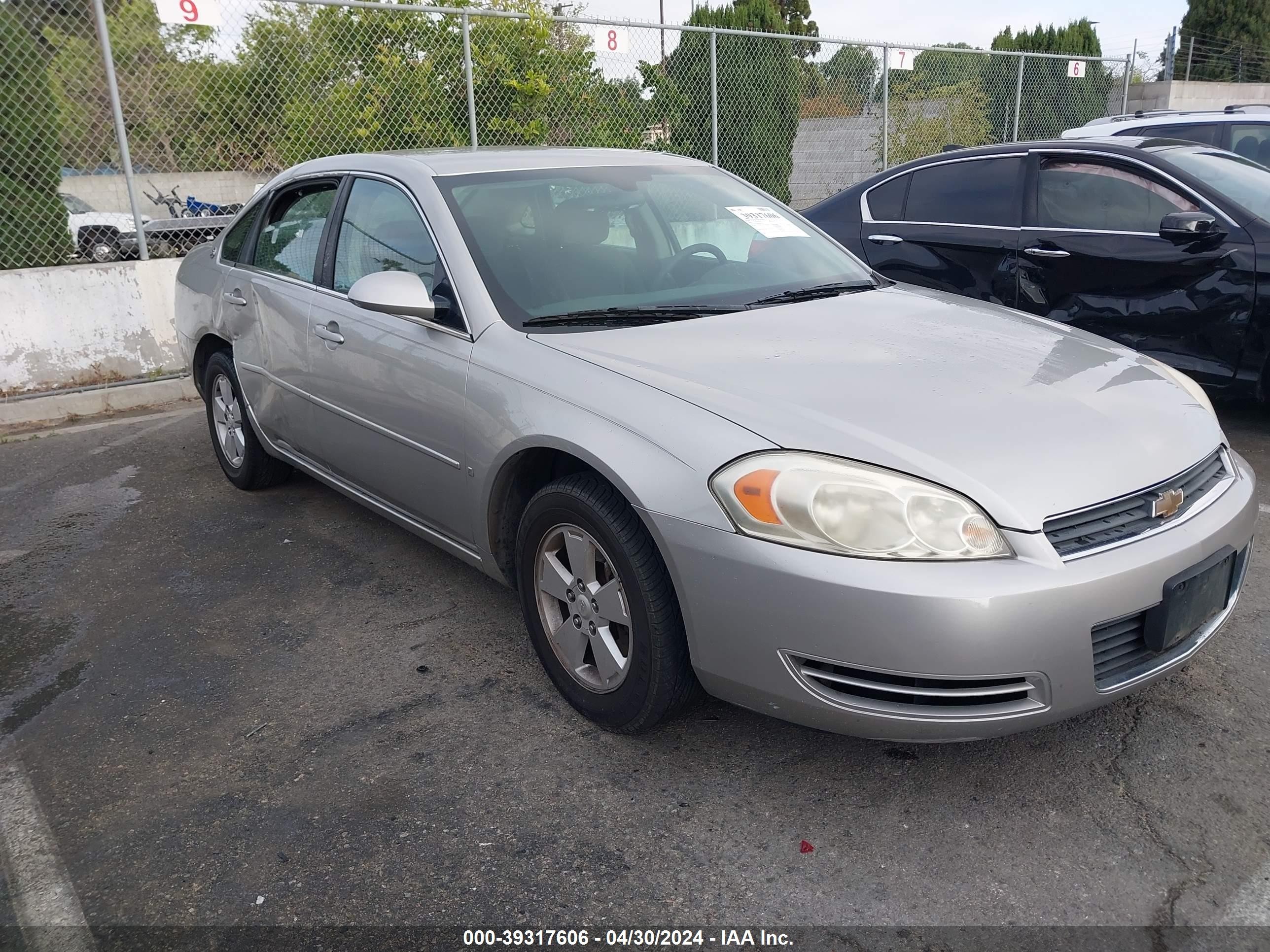 chevrolet impala 2006 2g1wt58k369222933