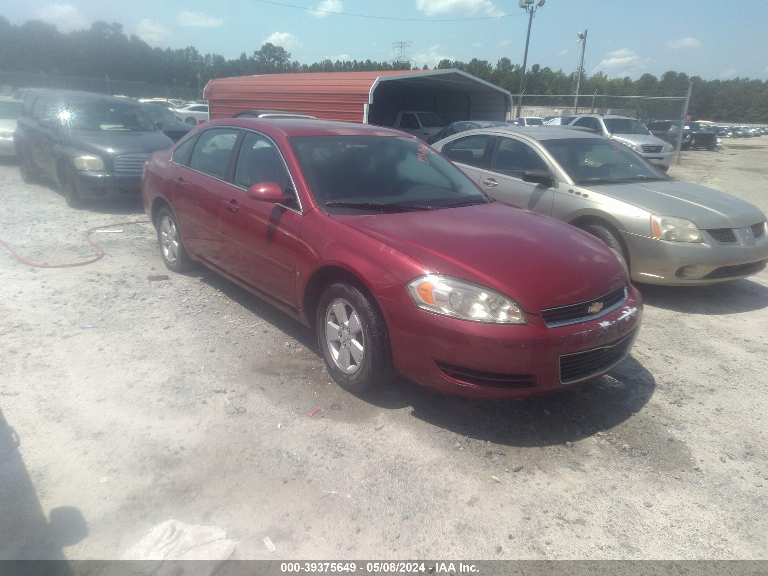 chevrolet impala 2006 2g1wt58k369296093