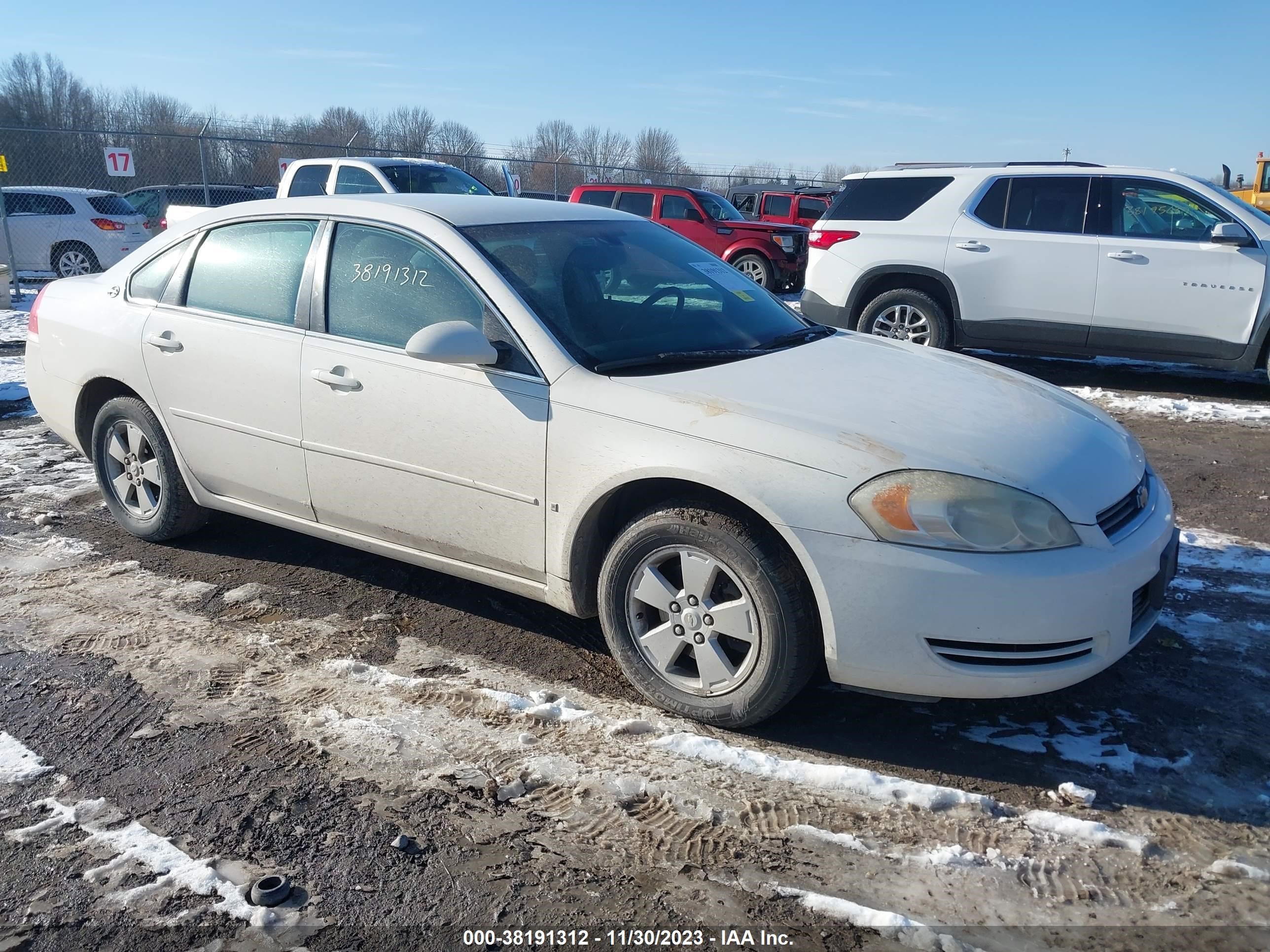 chevrolet impala 2006 2g1wt58k469105054