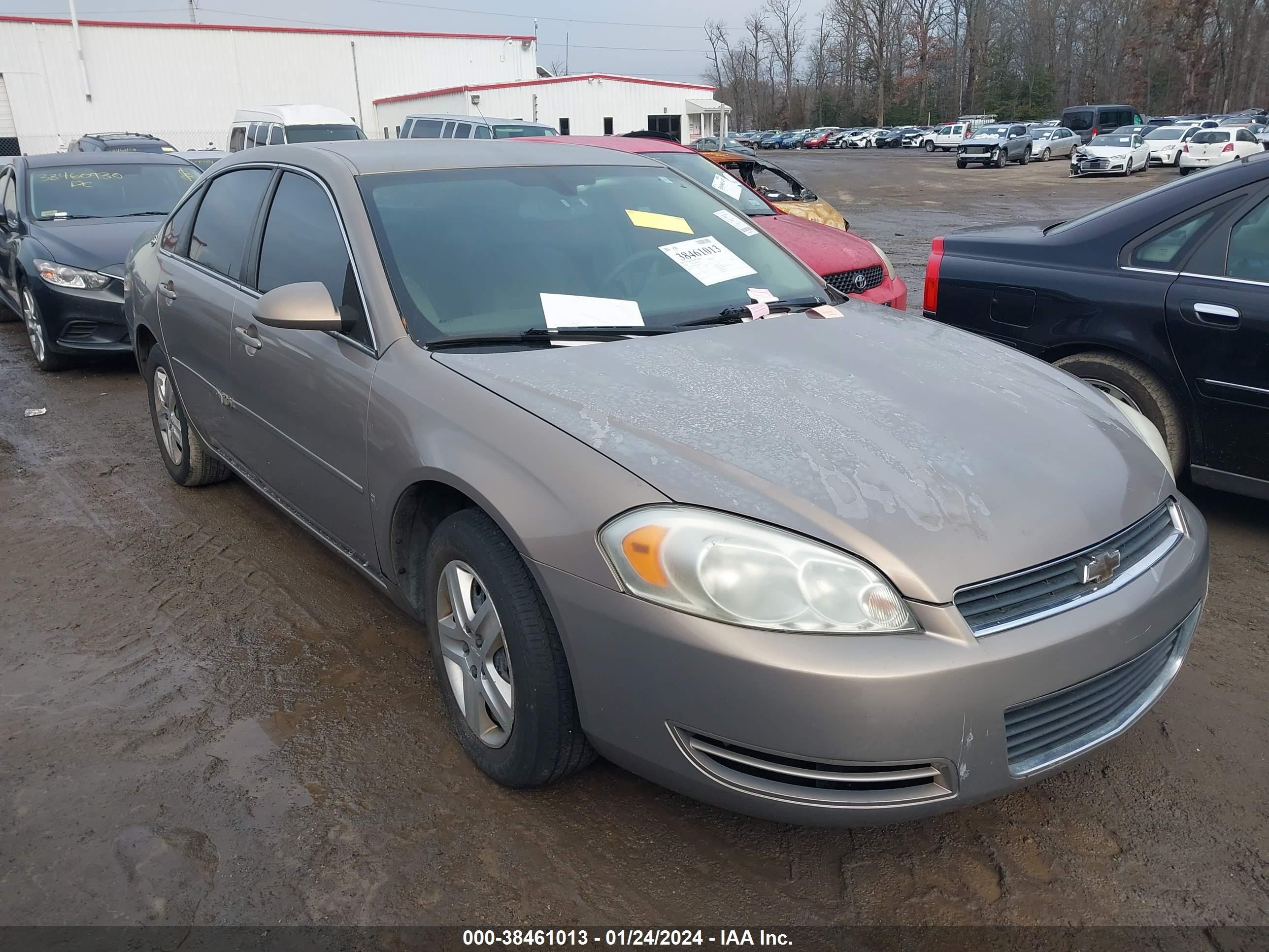 chevrolet impala 2006 2g1wt58k469378298