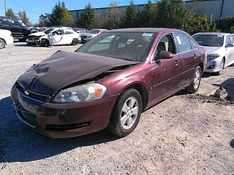 chevrolet impala v6 2007 2g1wt58k479179902