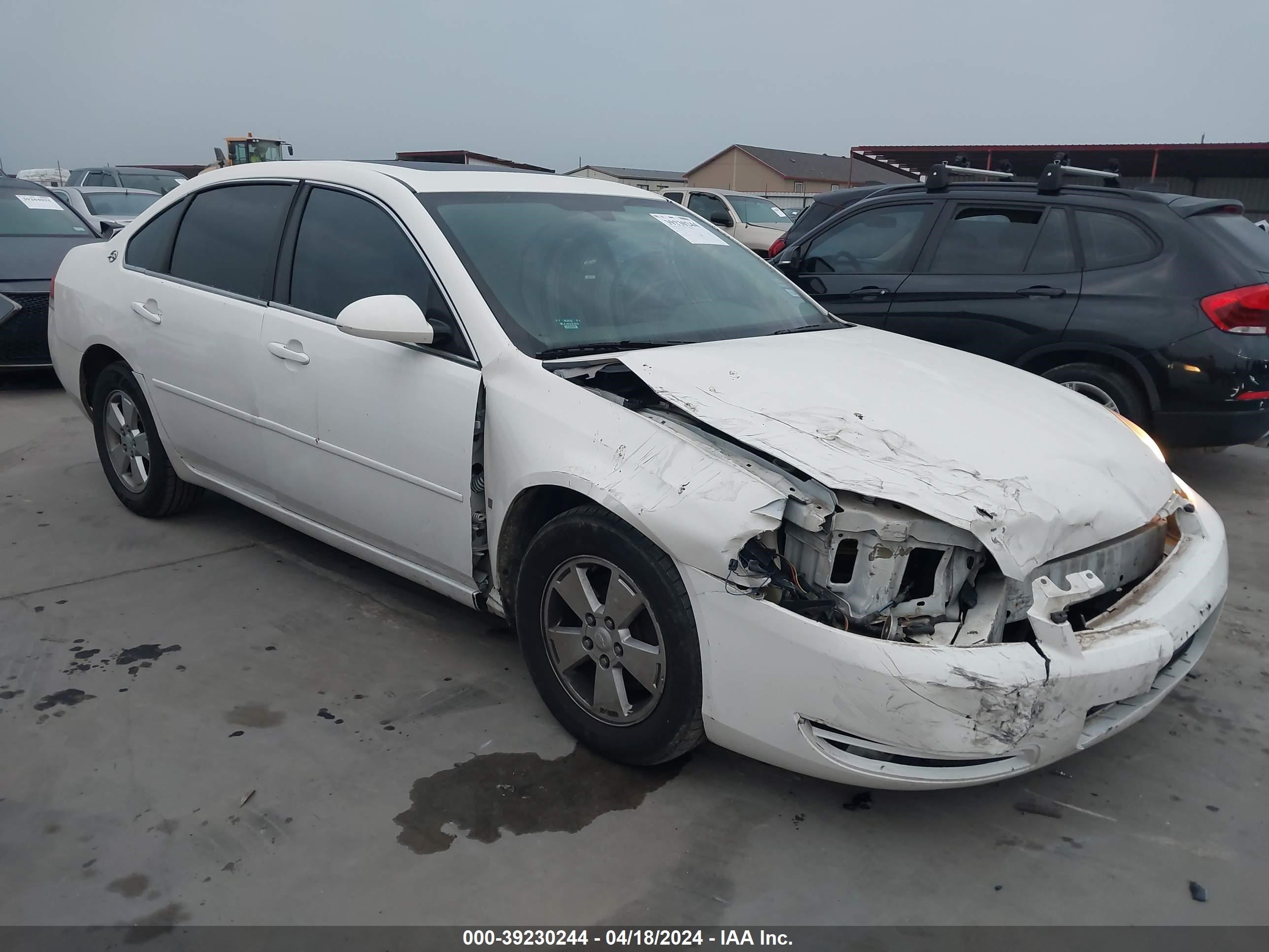 chevrolet impala 2008 2g1wt58k489215007