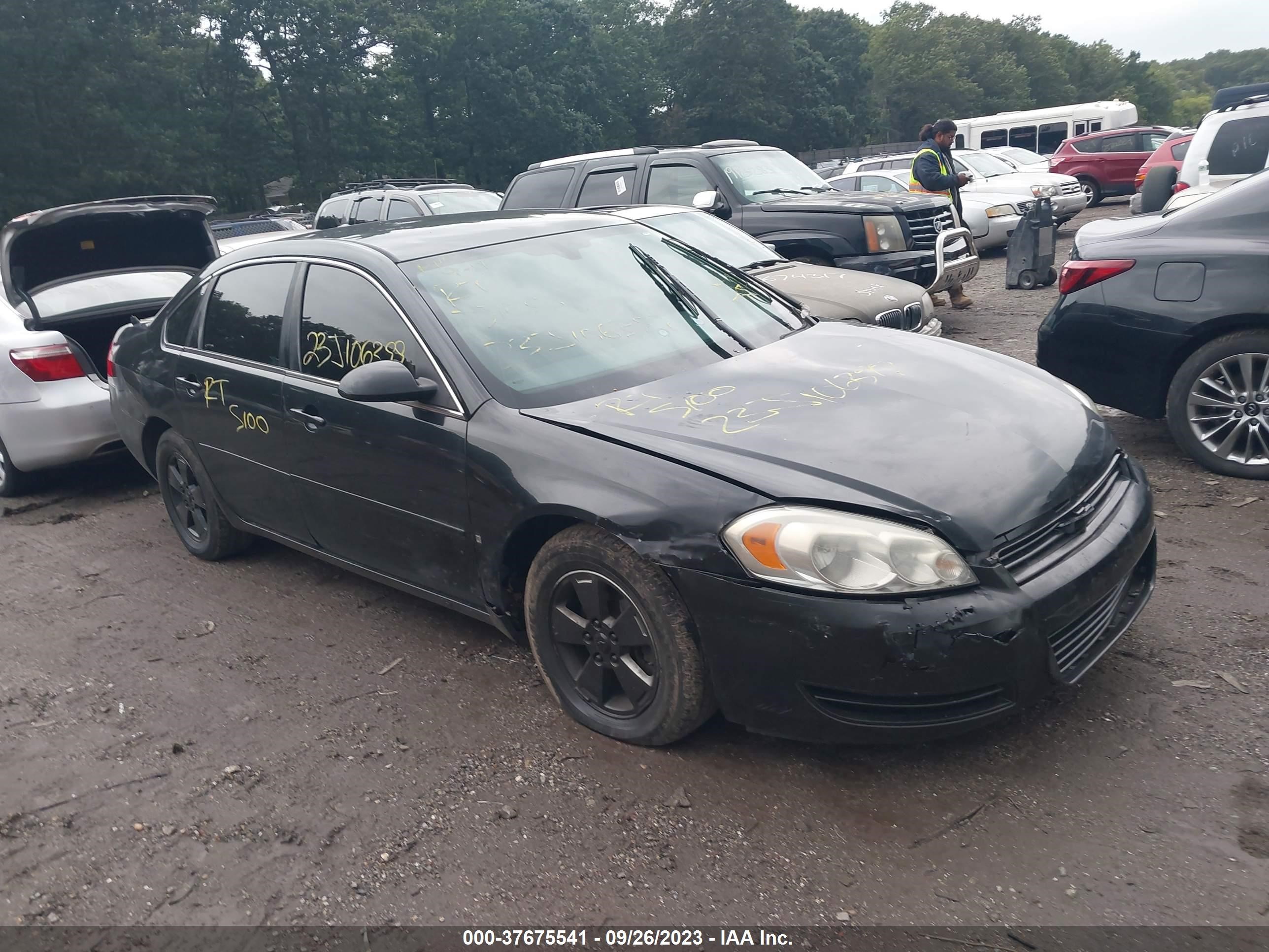 chevrolet impala 2006 2g1wt58k569388886