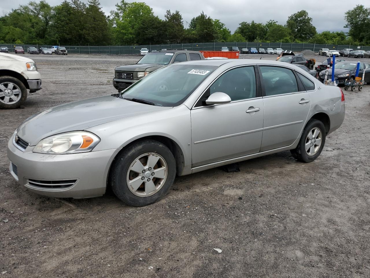 chevrolet impala 2007 2g1wt58k679318752