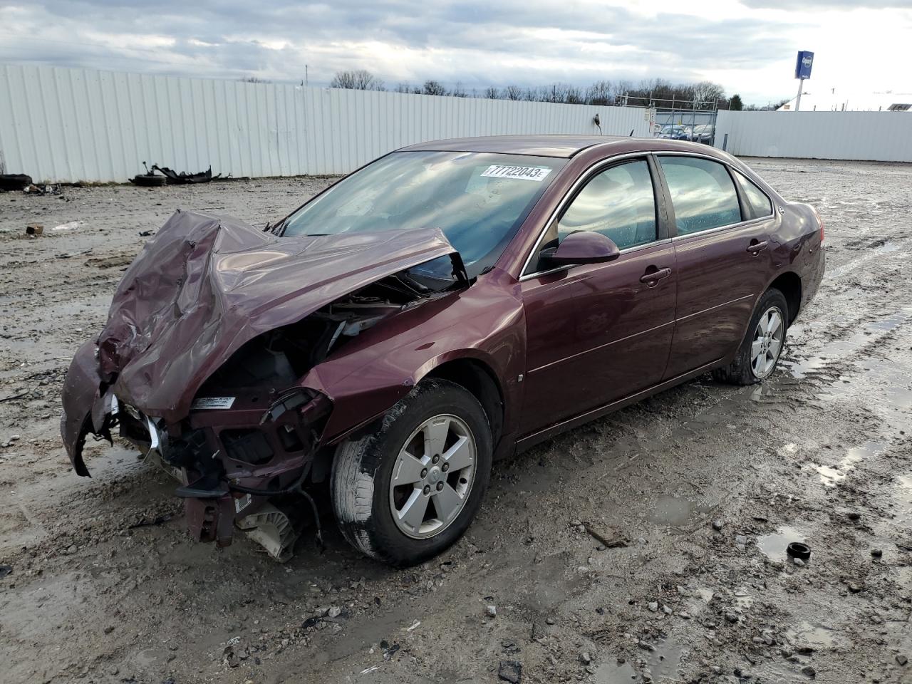 chevrolet impala 2007 2g1wt58k679342825