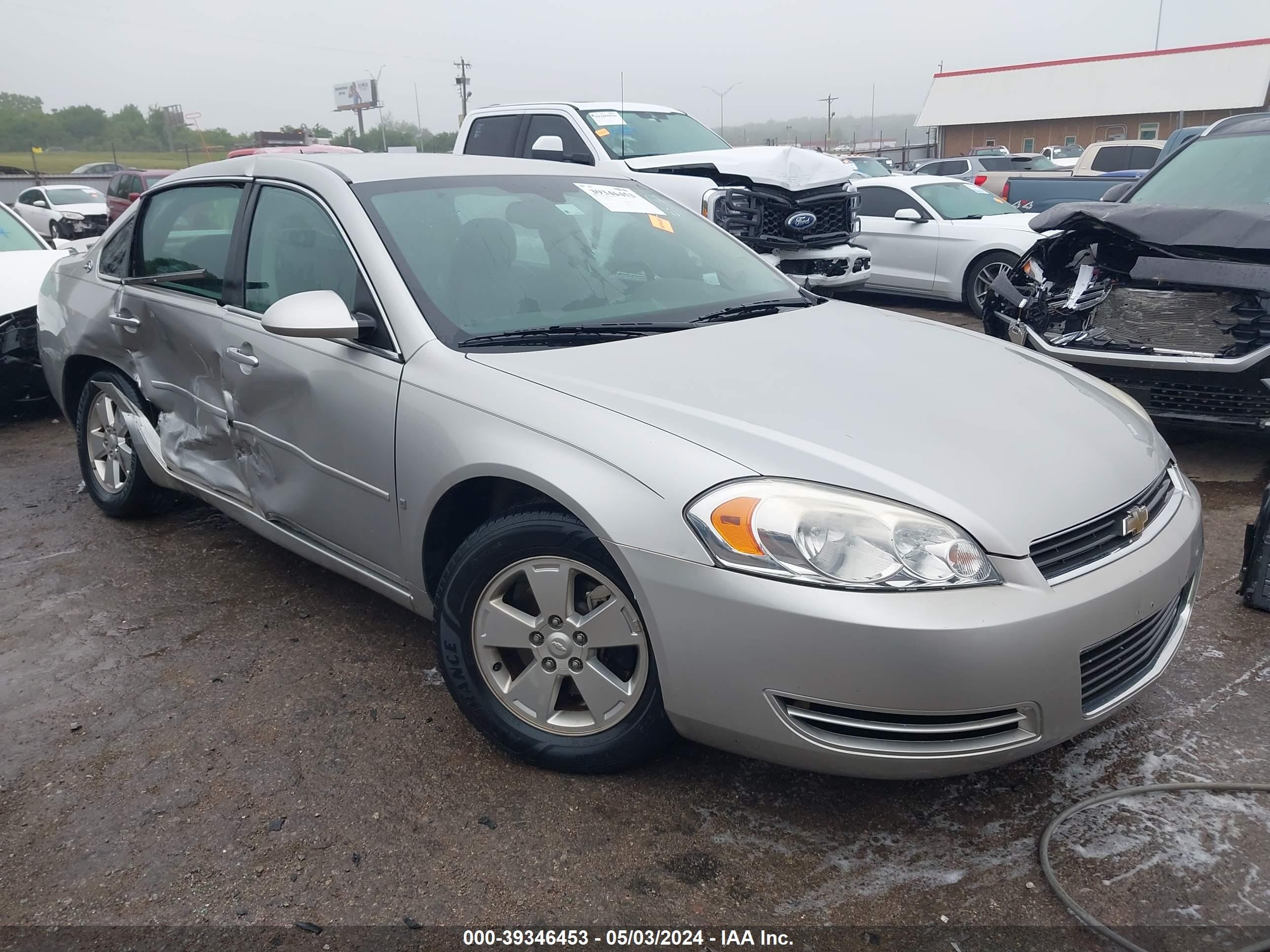 chevrolet impala 2008 2g1wt58k681363061