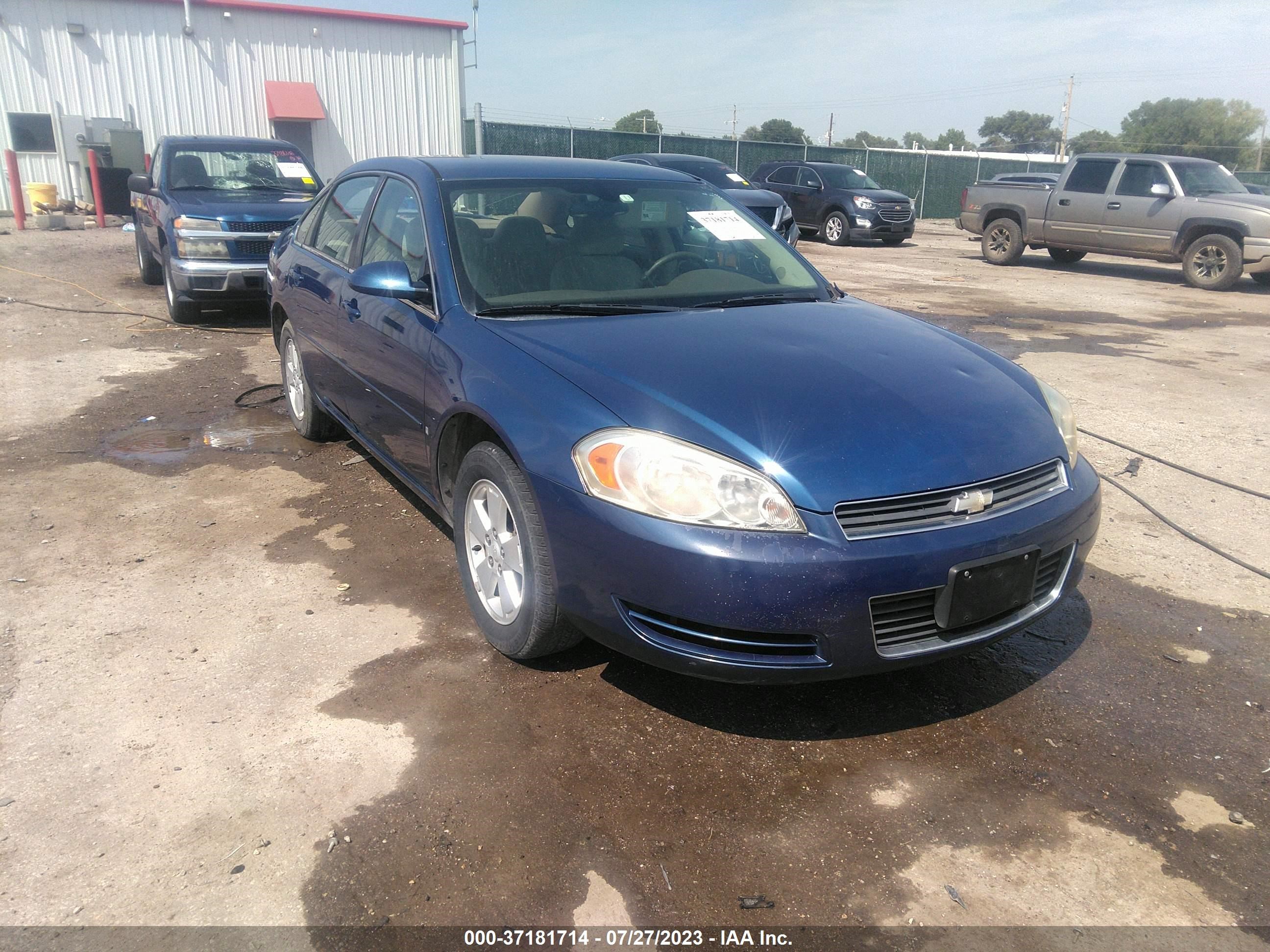 chevrolet impala 2006 2g1wt58k769108997