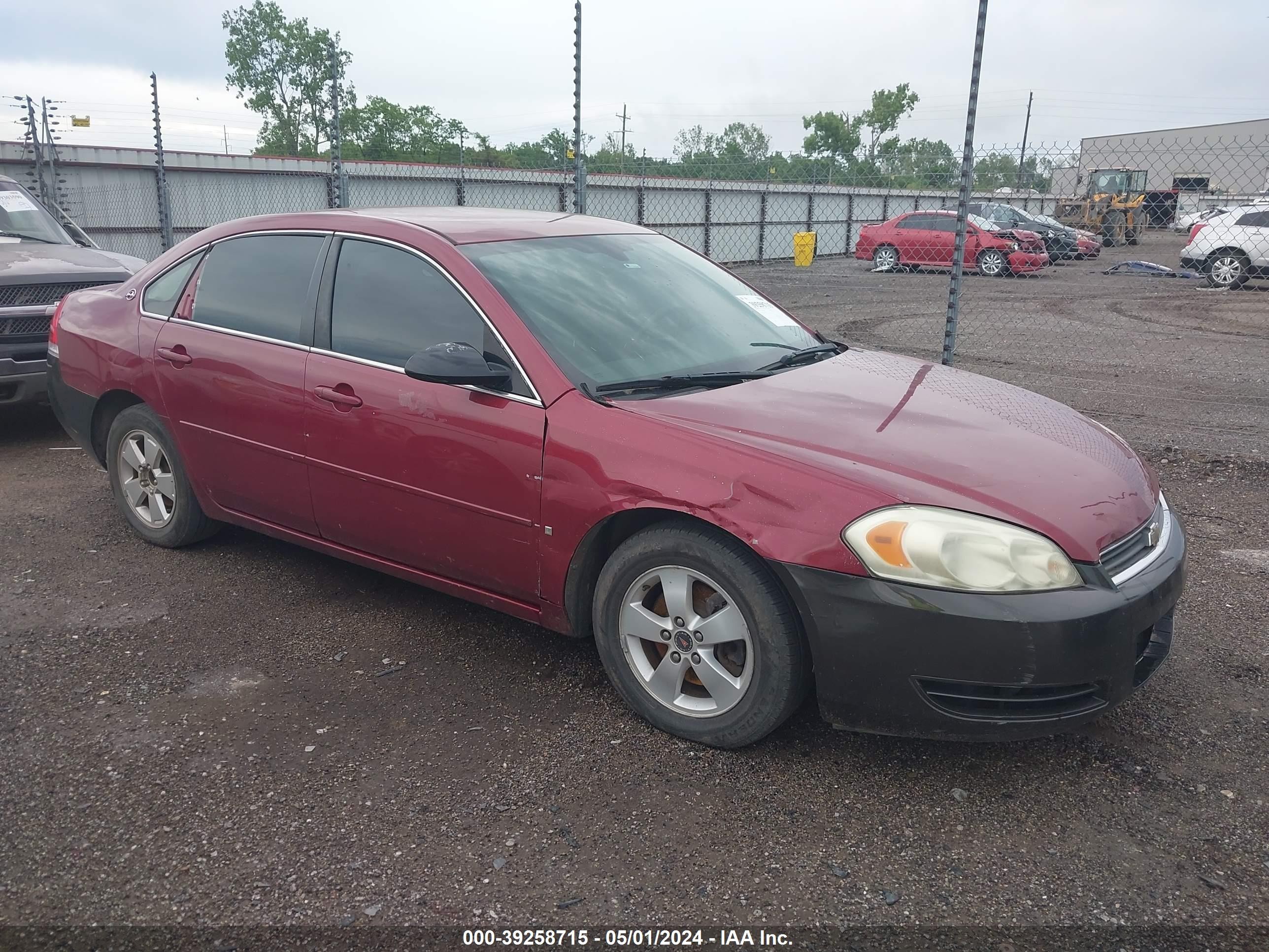 chevrolet impala 2006 2g1wt58k769137254