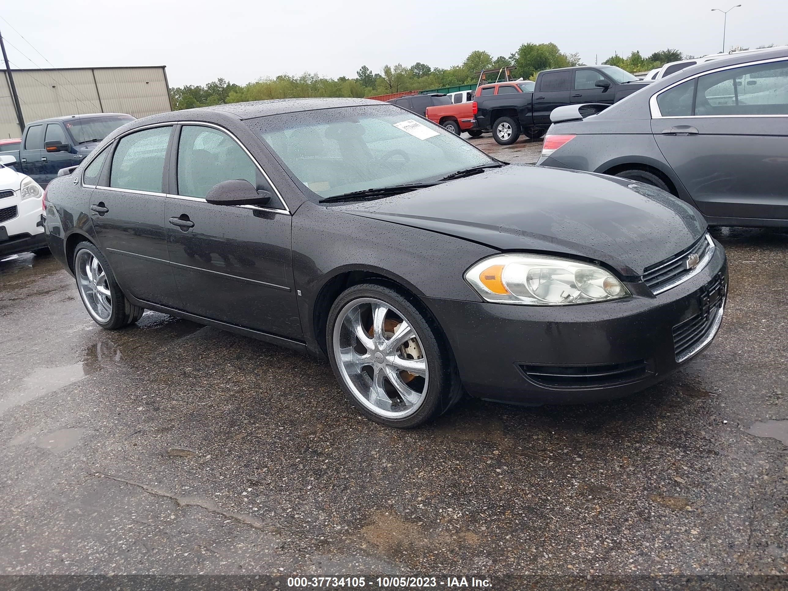 chevrolet impala 2008 2g1wt58k789266503