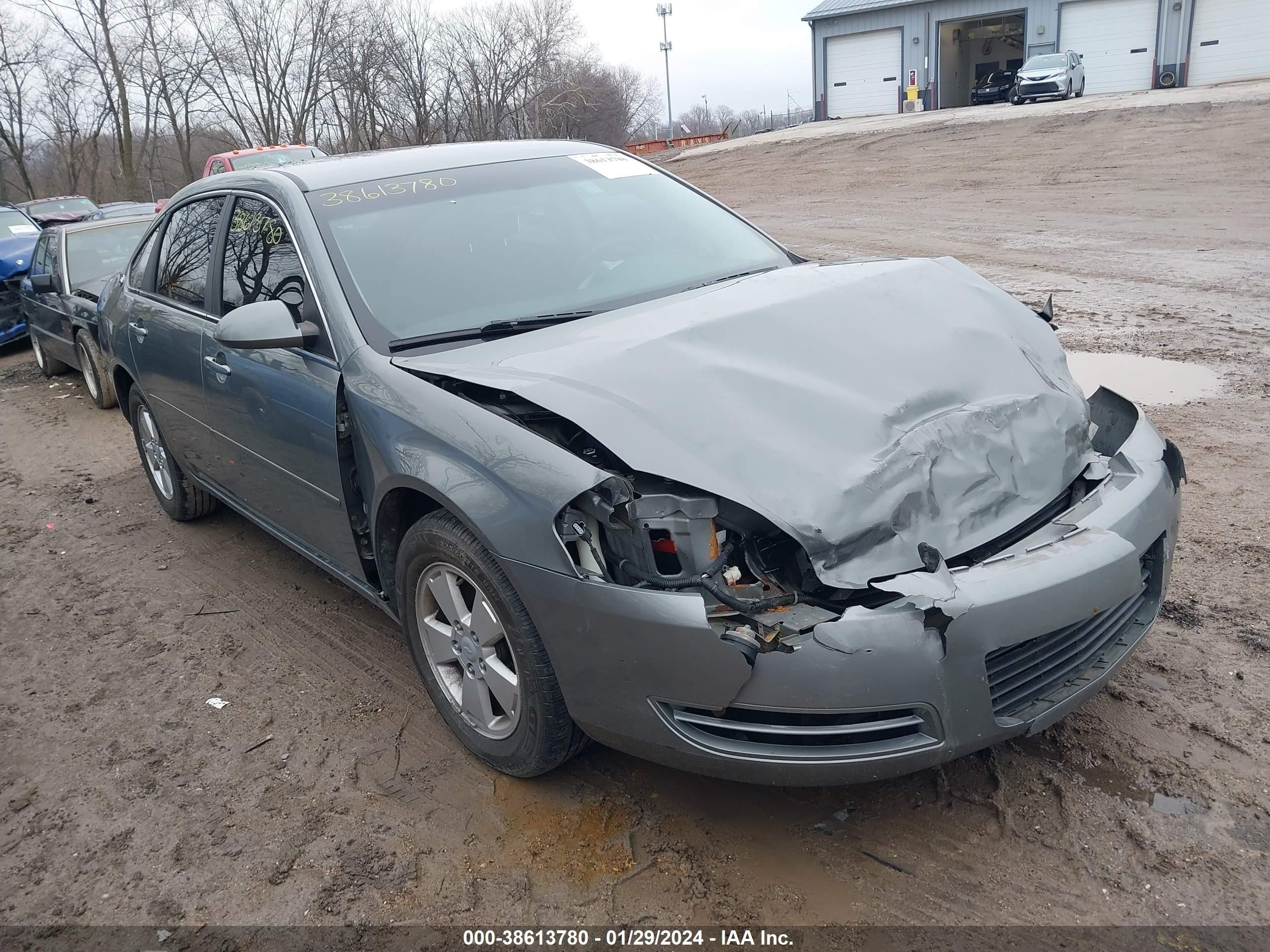 chevrolet impala 2008 2g1wt58k881268775