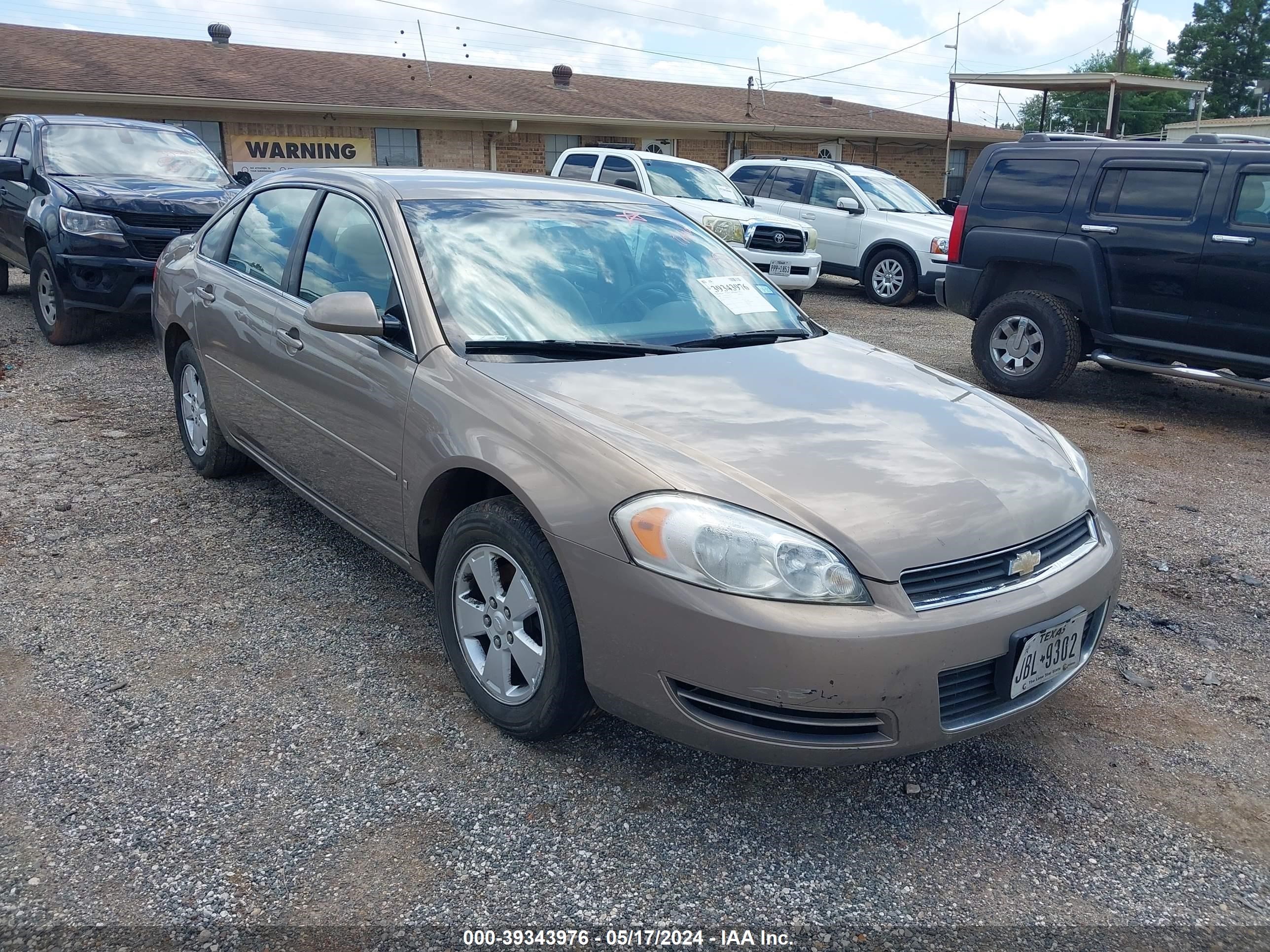 chevrolet impala 2006 2g1wt58k969345801