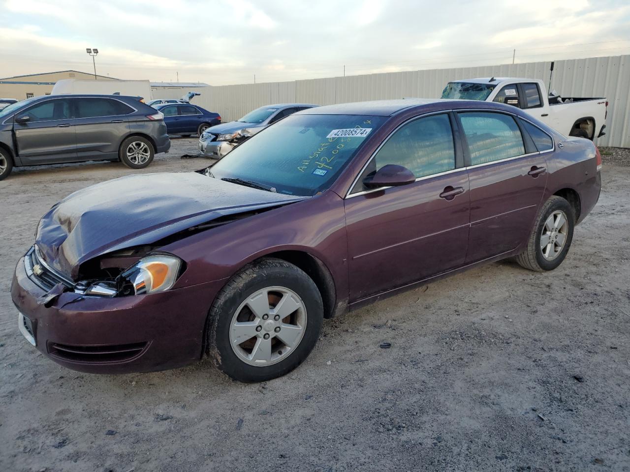 chevrolet impala 2007 2g1wt58n379297983