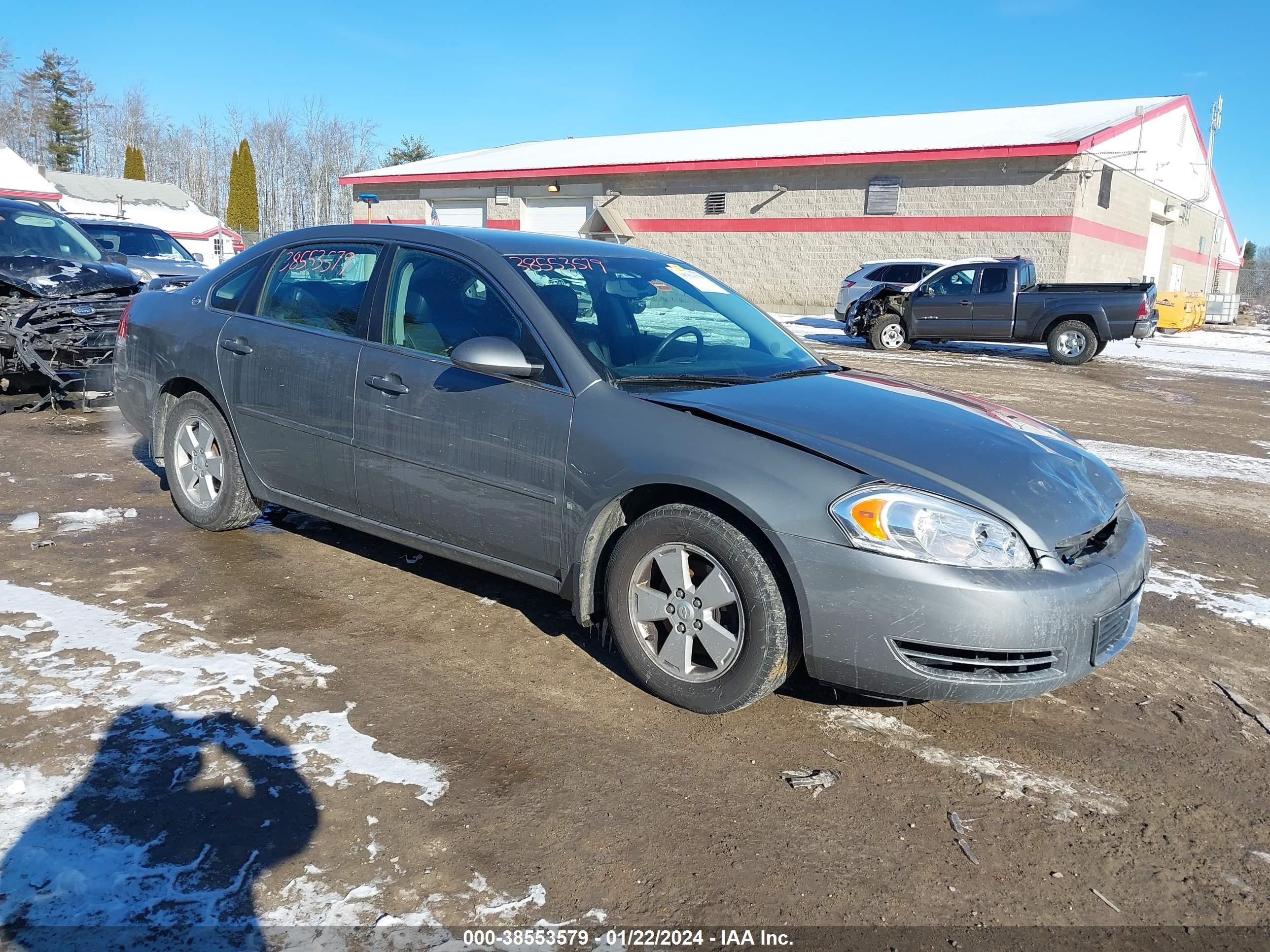 chevrolet impala 2008 2g1wt58n789271050