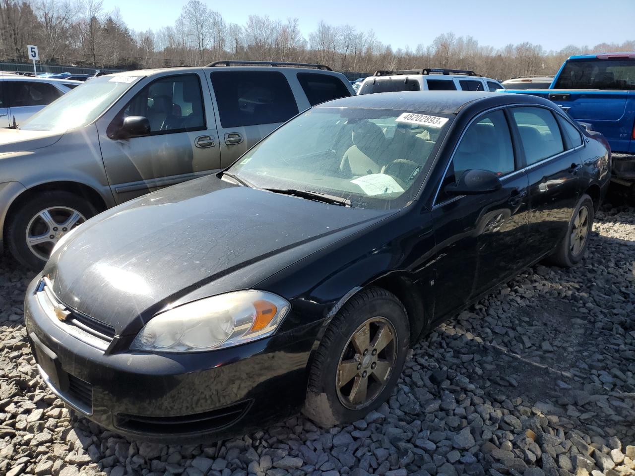 chevrolet impala 2008 2g1wt58nx89114564