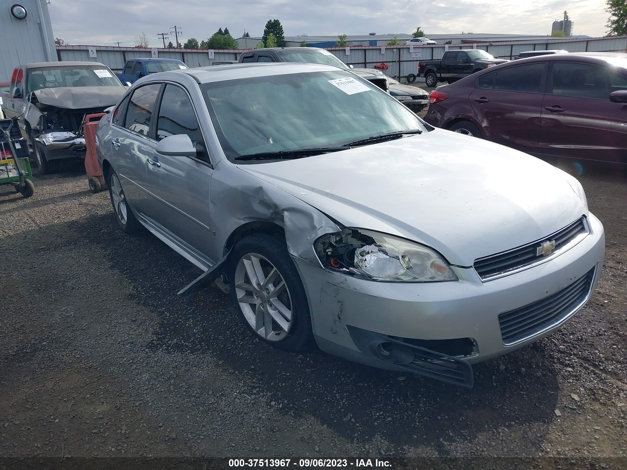 chevrolet impala 2009 2g1wu57m091315430