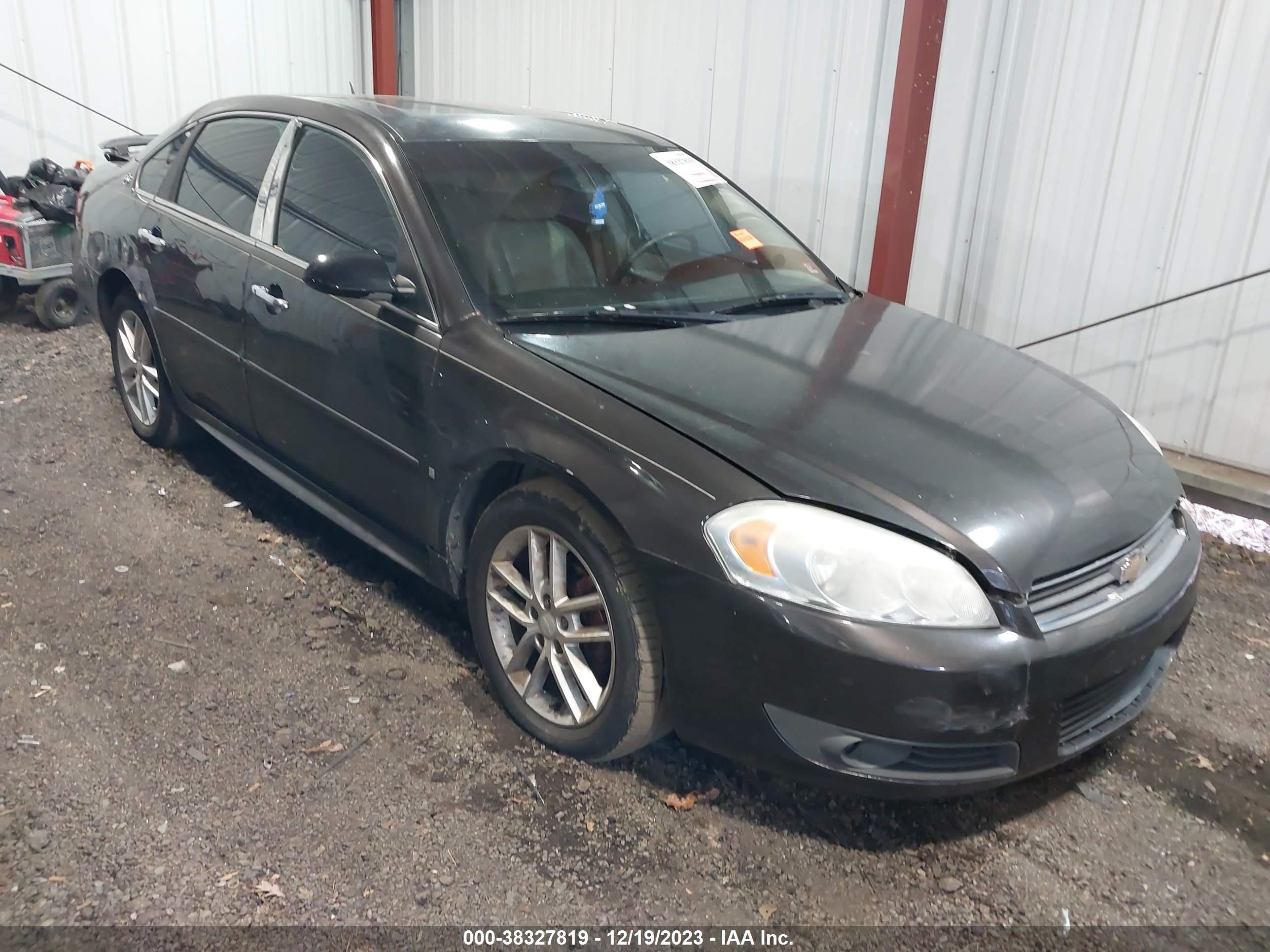 chevrolet impala 2009 2g1wu57m691106824