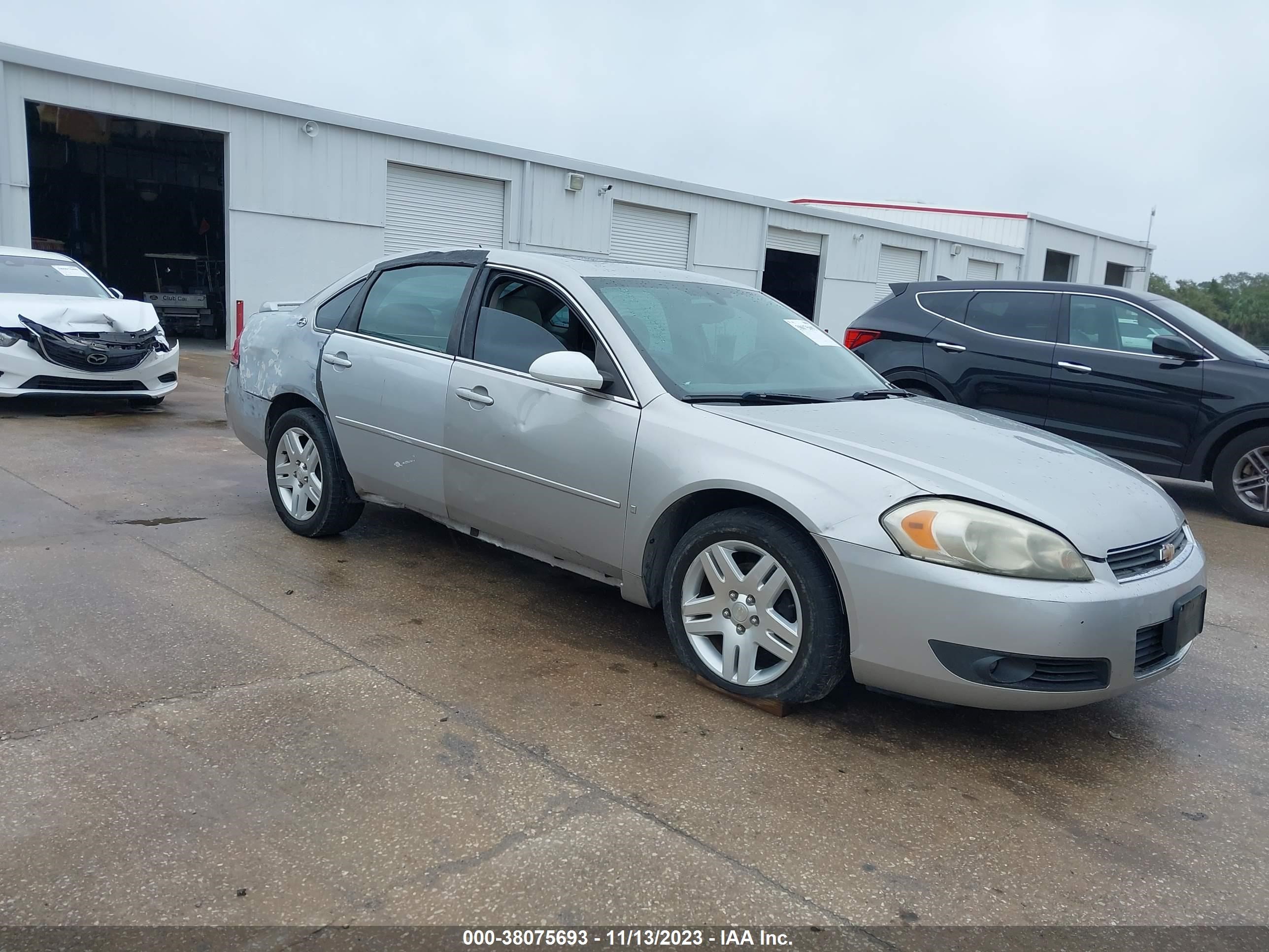 chevrolet impala 2006 2g1wu581469236411