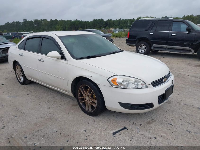 chevrolet impala 2008 2g1wu583089192167