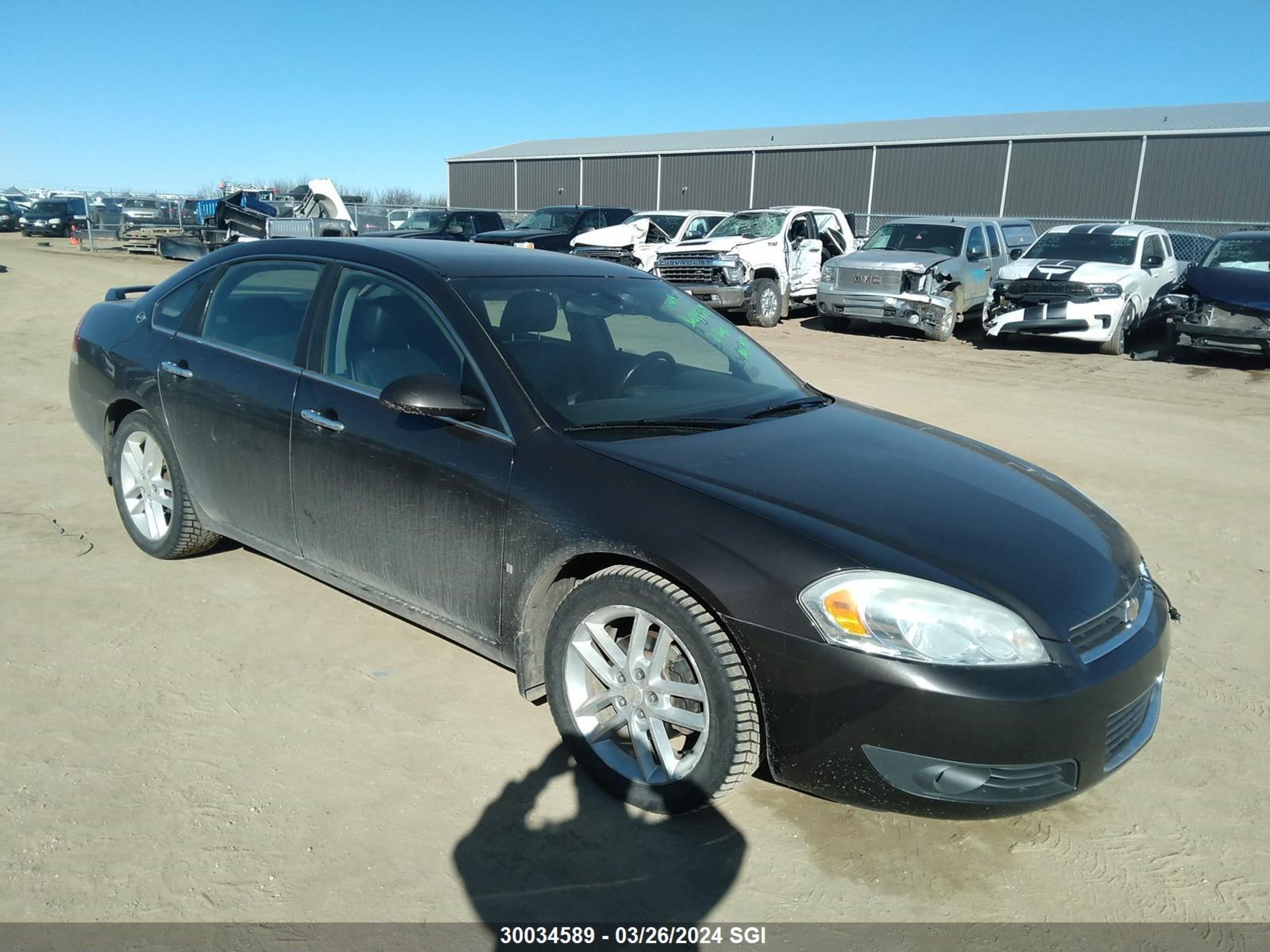 chevrolet impala 2008 2g1wu583089196395