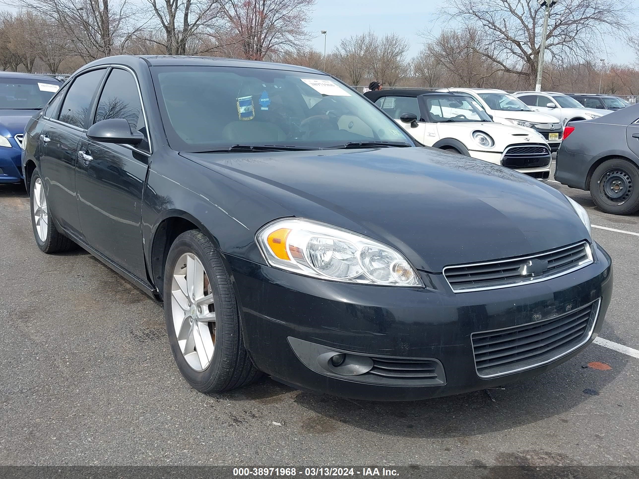 chevrolet impala 2008 2g1wu583189172882