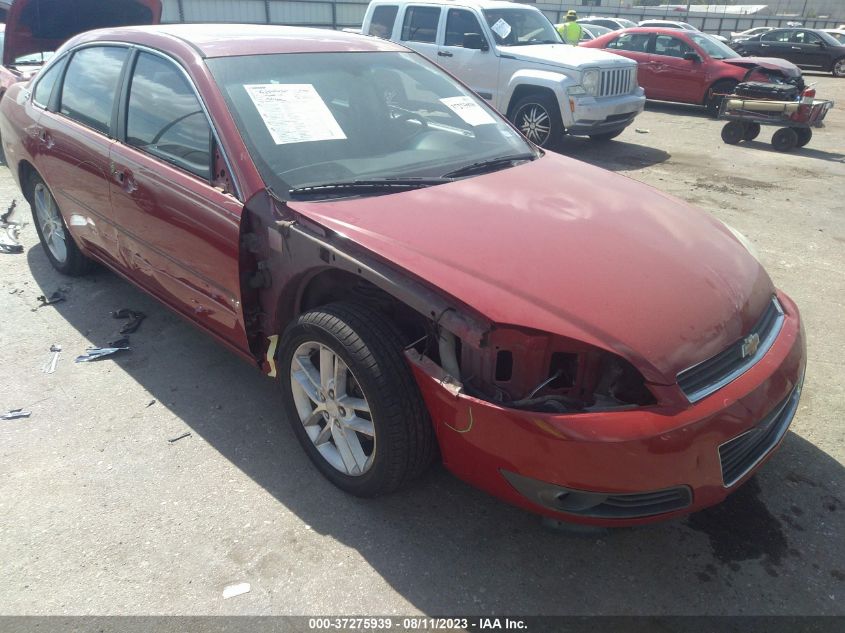 chevrolet impala 2008 2g1wu583189287093