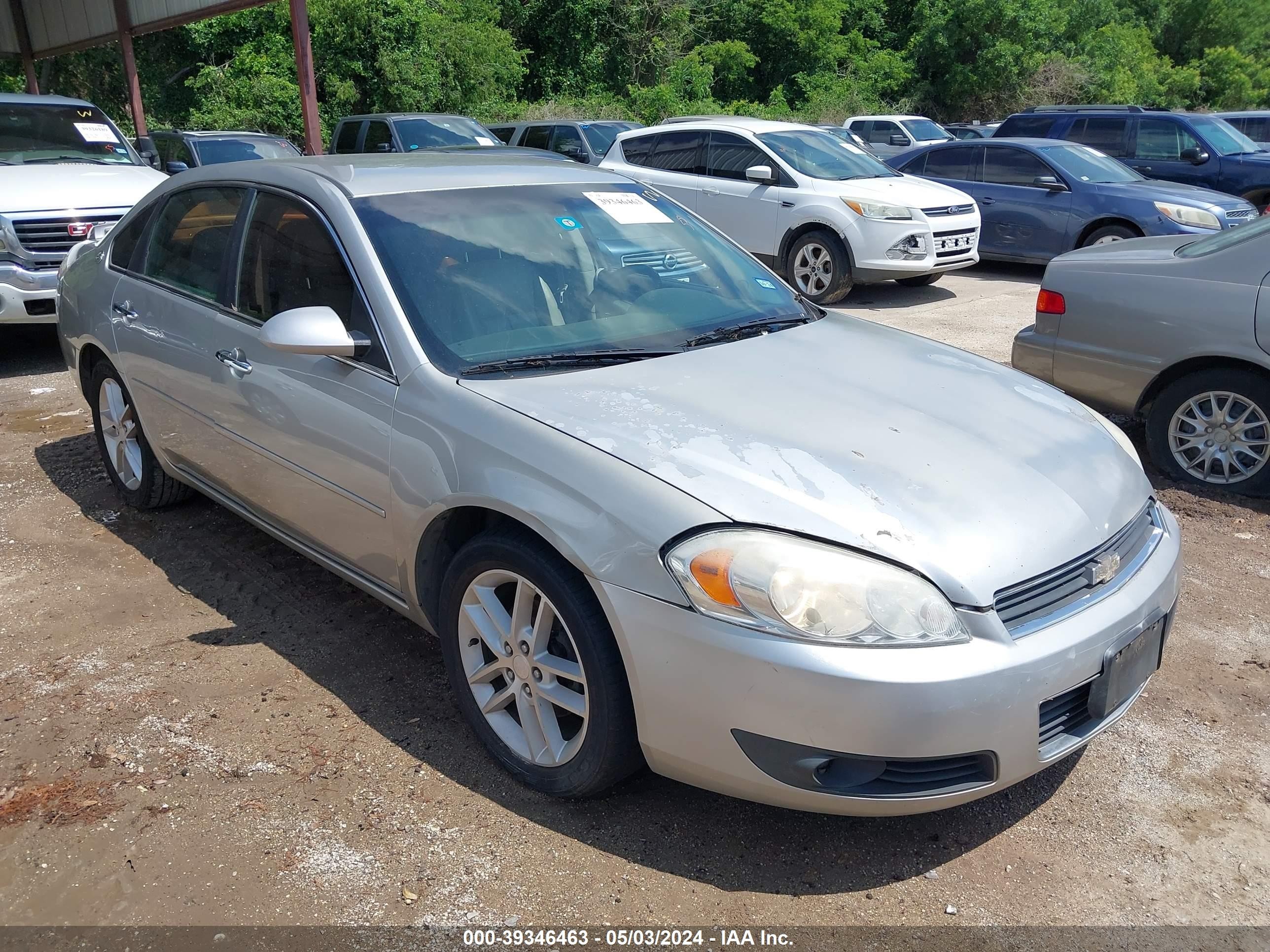 chevrolet impala 2008 2g1wu583489281496