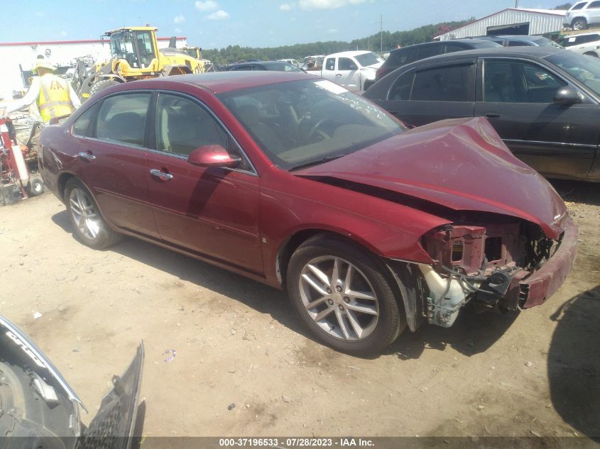 chevrolet impala 2008 2g1wu583889184849