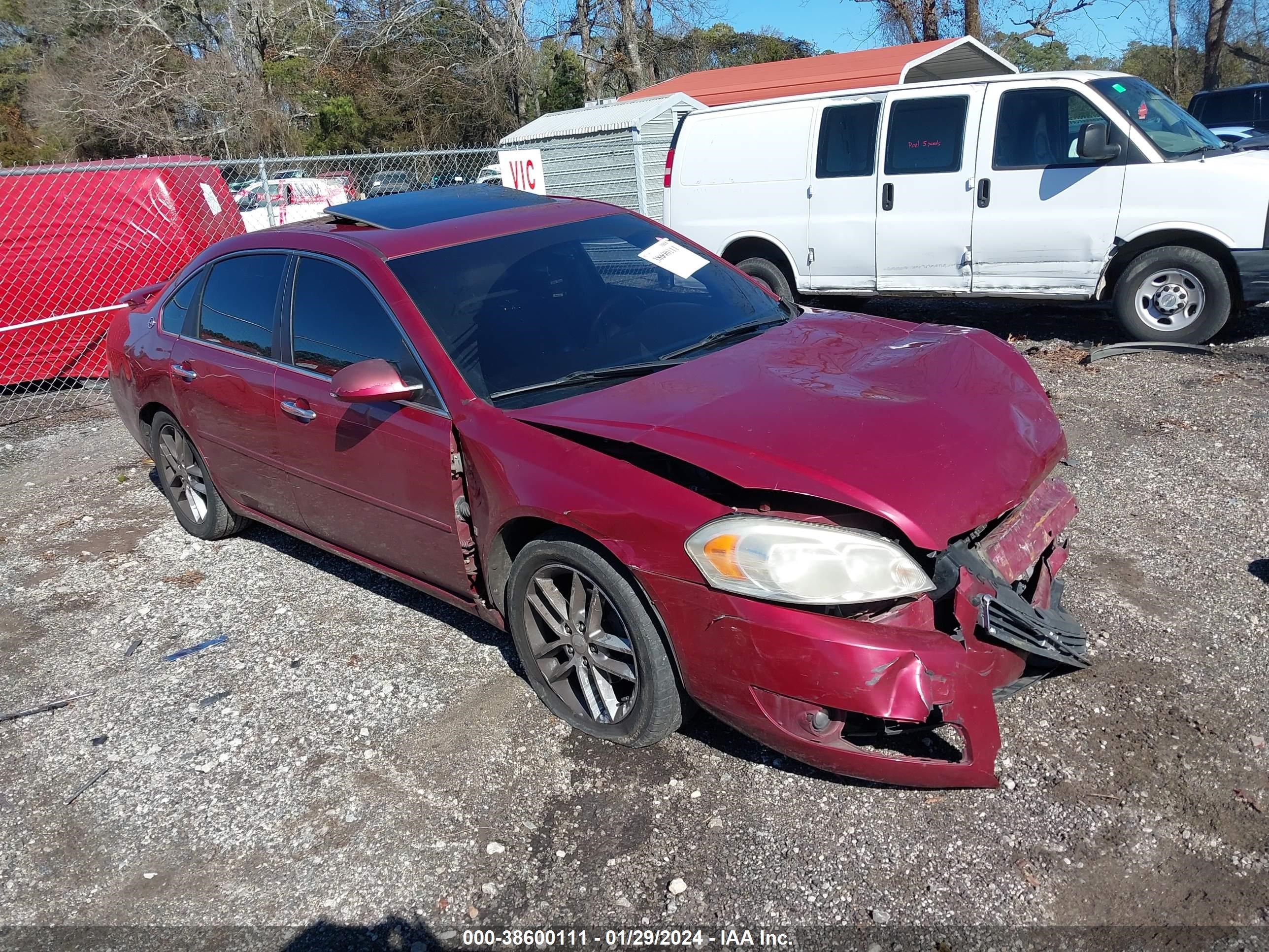 chevrolet impala 2008 2g1wu583981350889