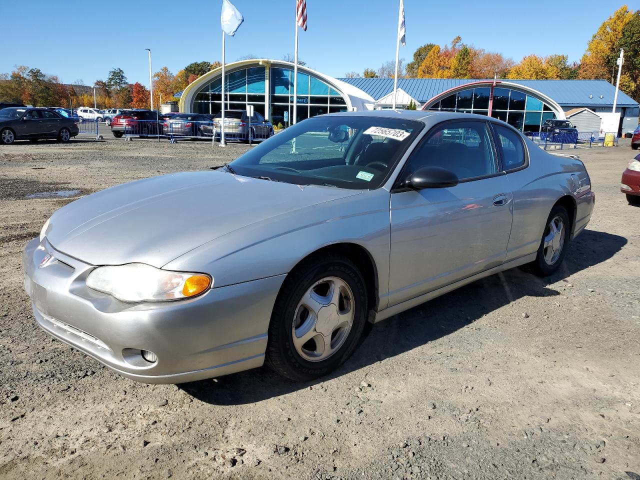 chevrolet monte carlo 2005 2g1wx12k159315504