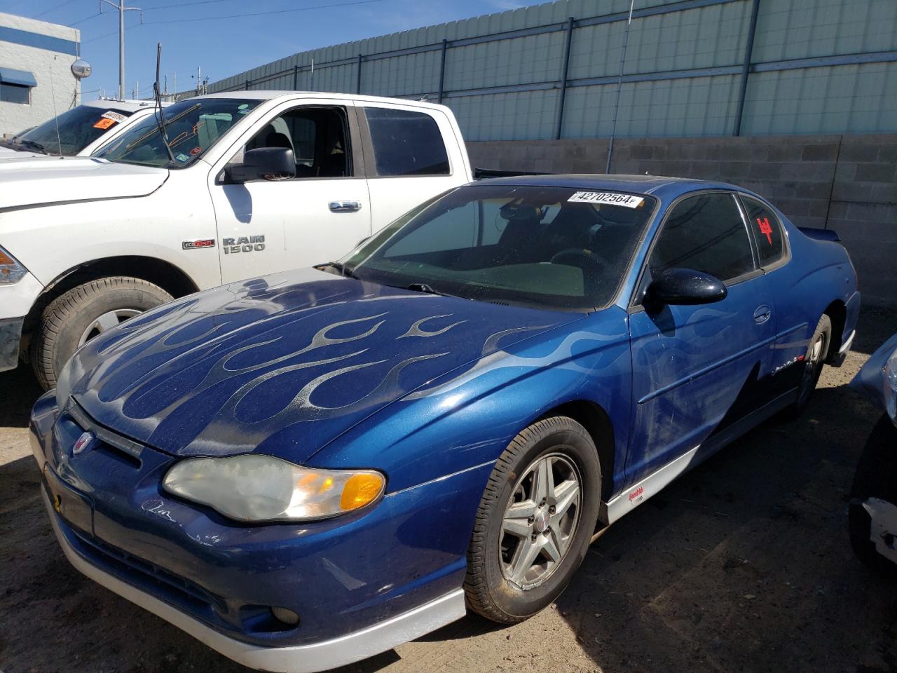 chevrolet monte carlo 2003 2g1wx12k739362162