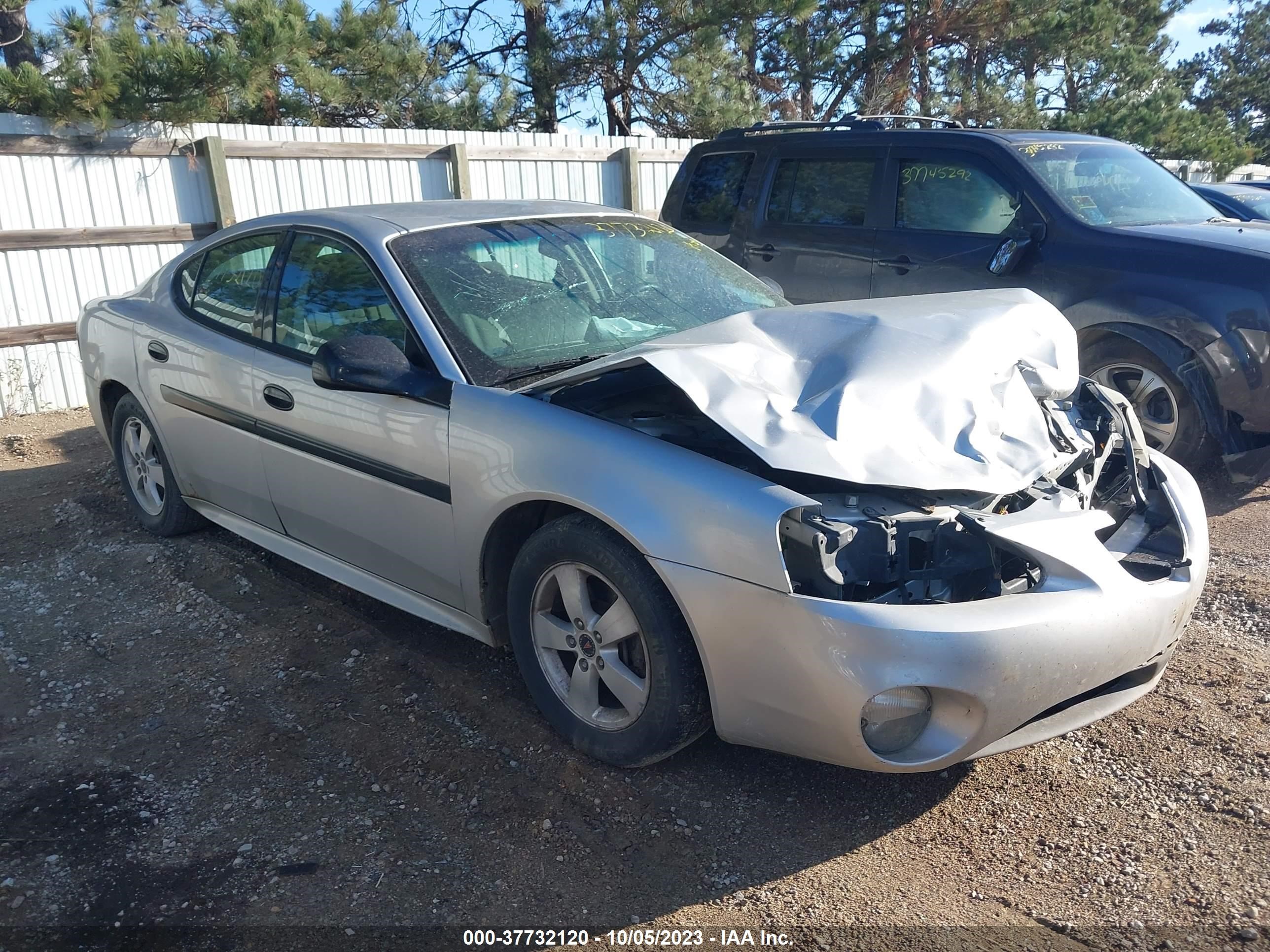 pontiac grand prix 2005 2g2wp522051262540