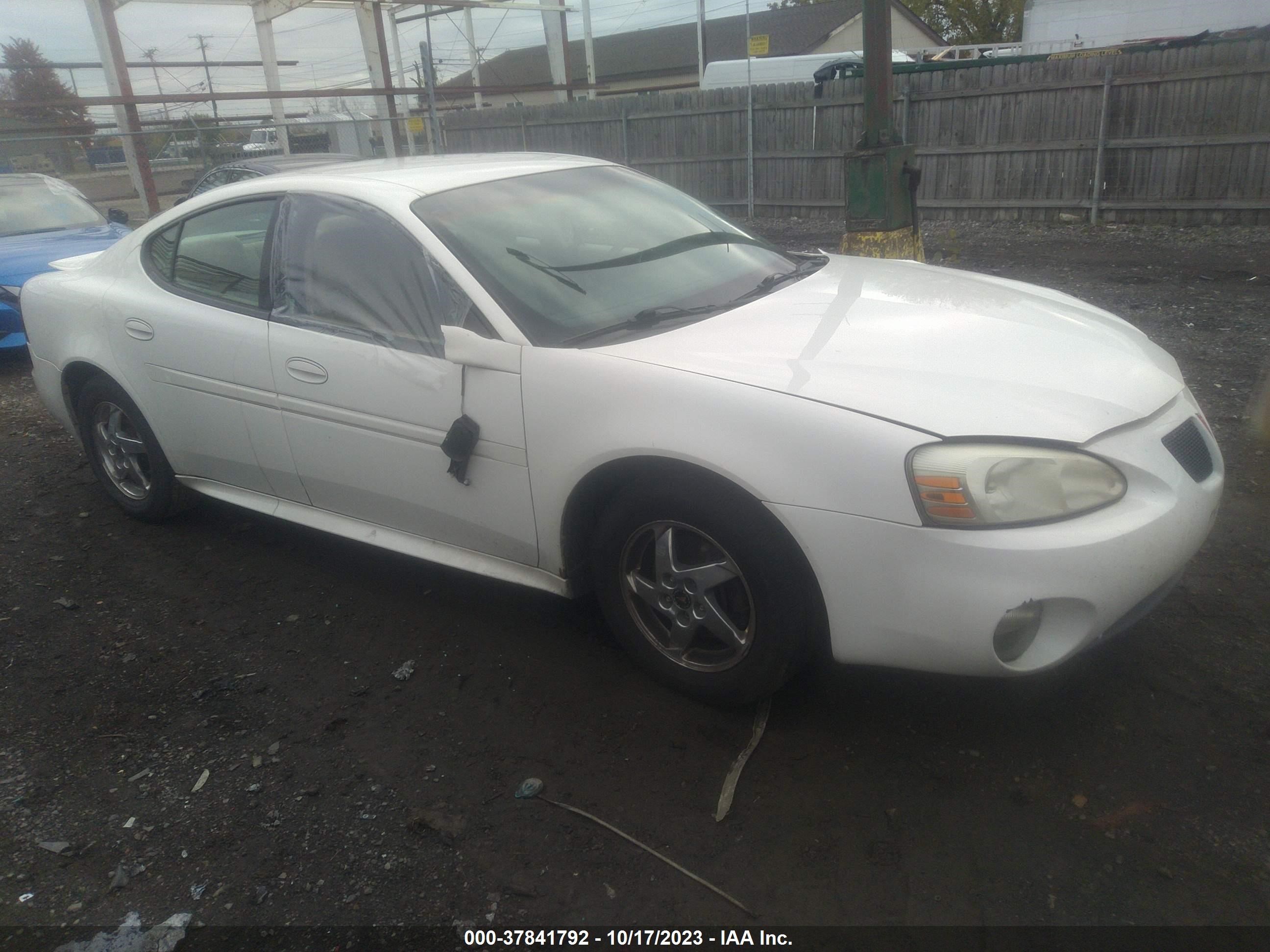 pontiac grand prix 2004 2g2wp522541243139