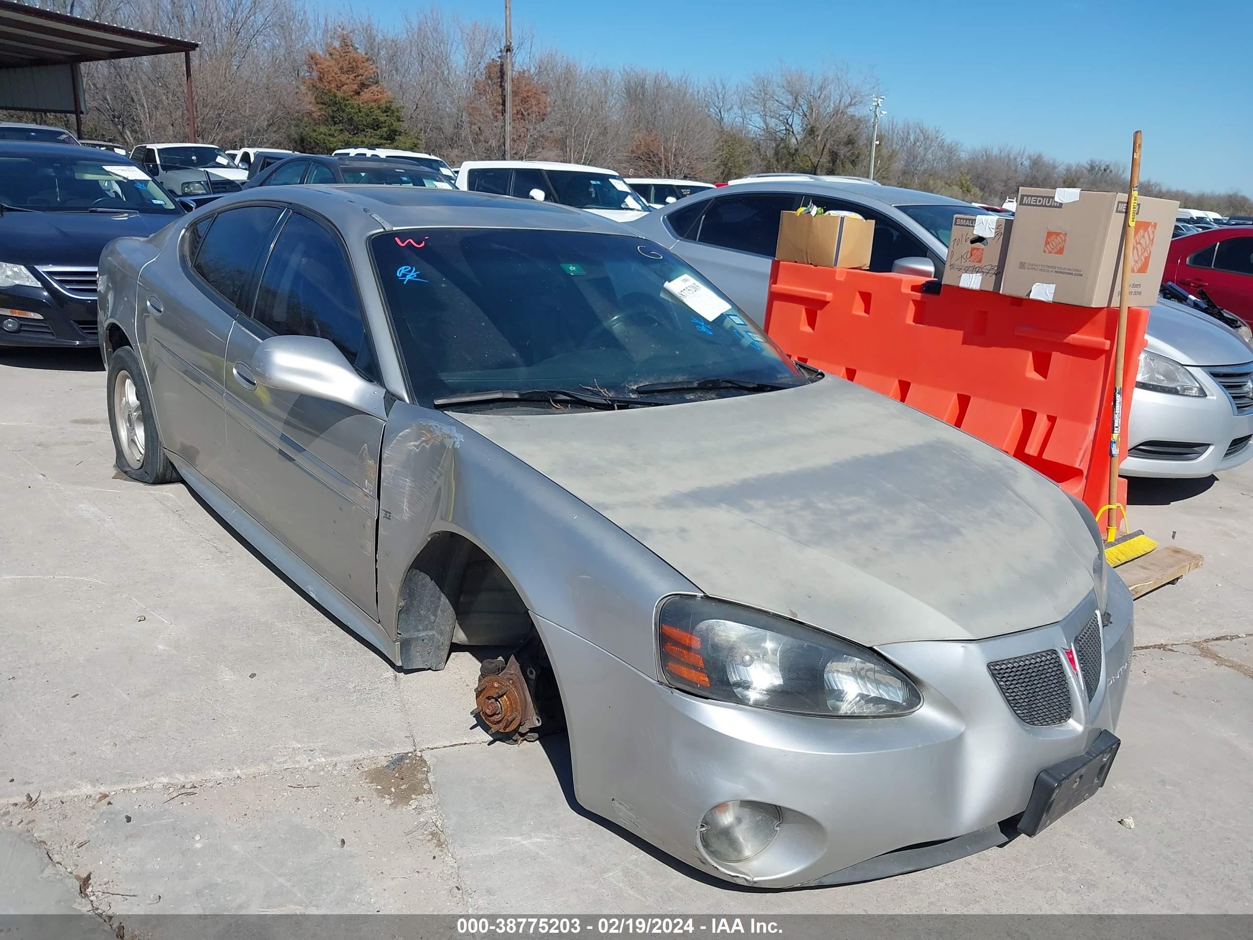 pontiac grand prix 2008 2g2wp552181112419