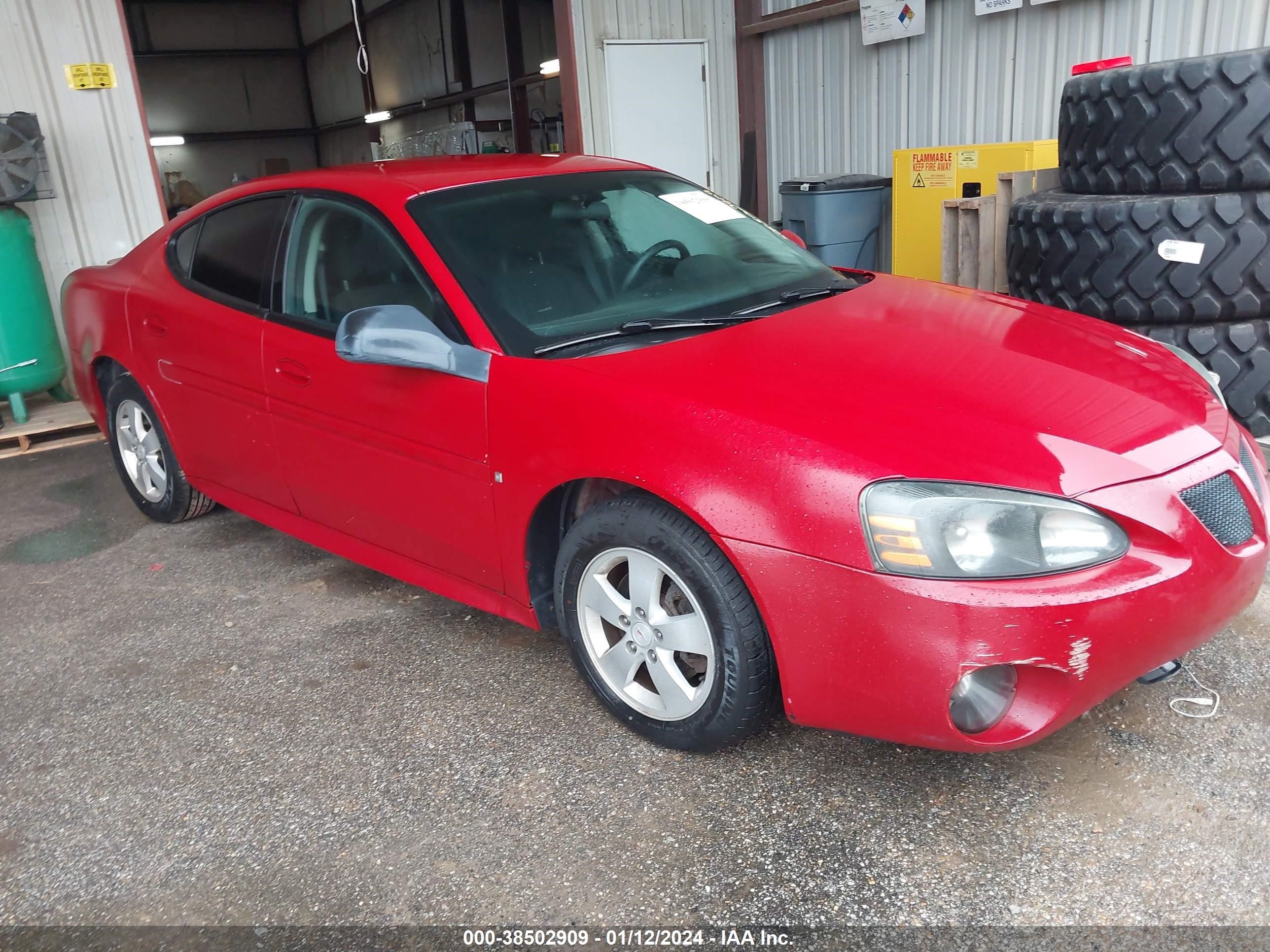 pontiac grand prix 2007 2g2wp552471104930