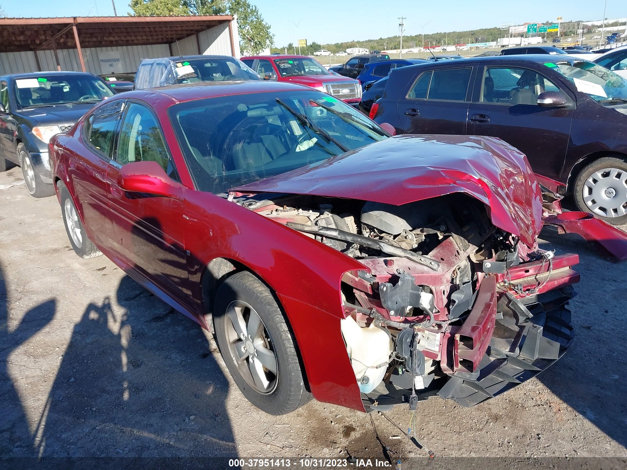 pontiac grand prix 2008 2g2wp552481145222